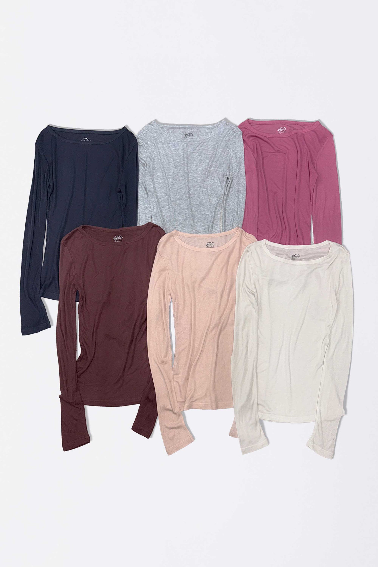 My Go To Tencel Tee Mauve Brown