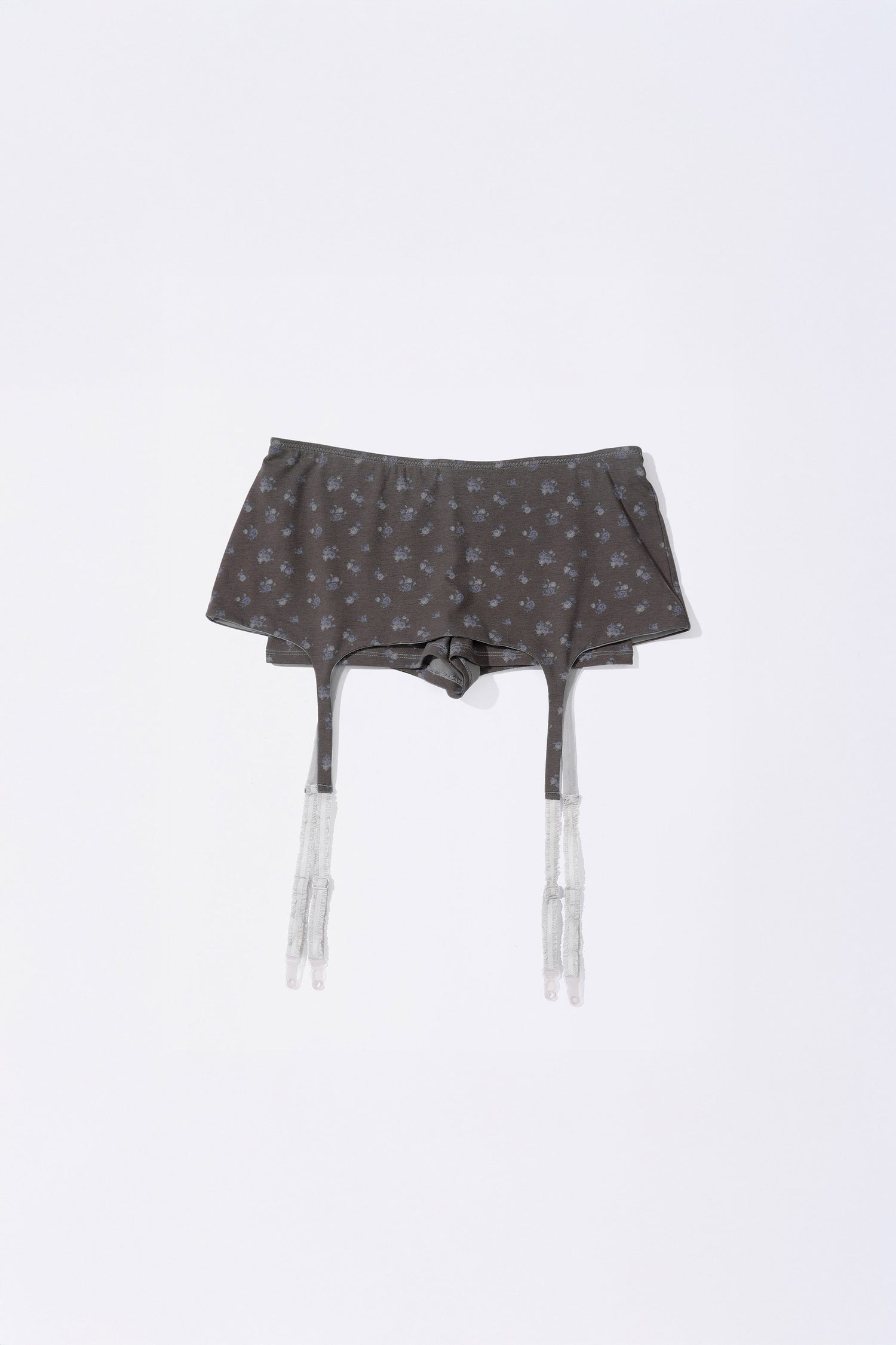 Cottage Garter Belt Skort Brown