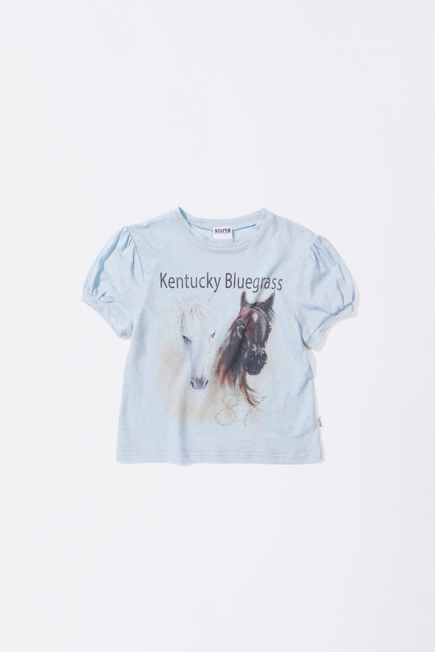 Kentucky Stud Baby Tee Baby Blue