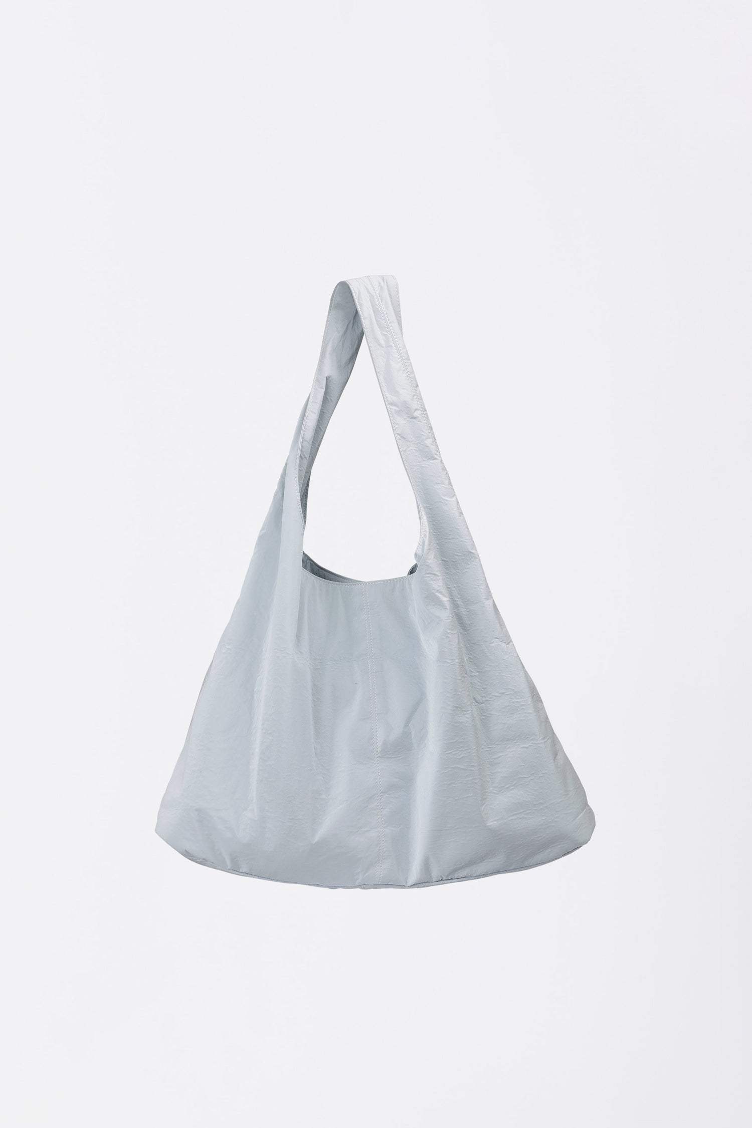 Stud Metallic Hobo Bag Baby Blue