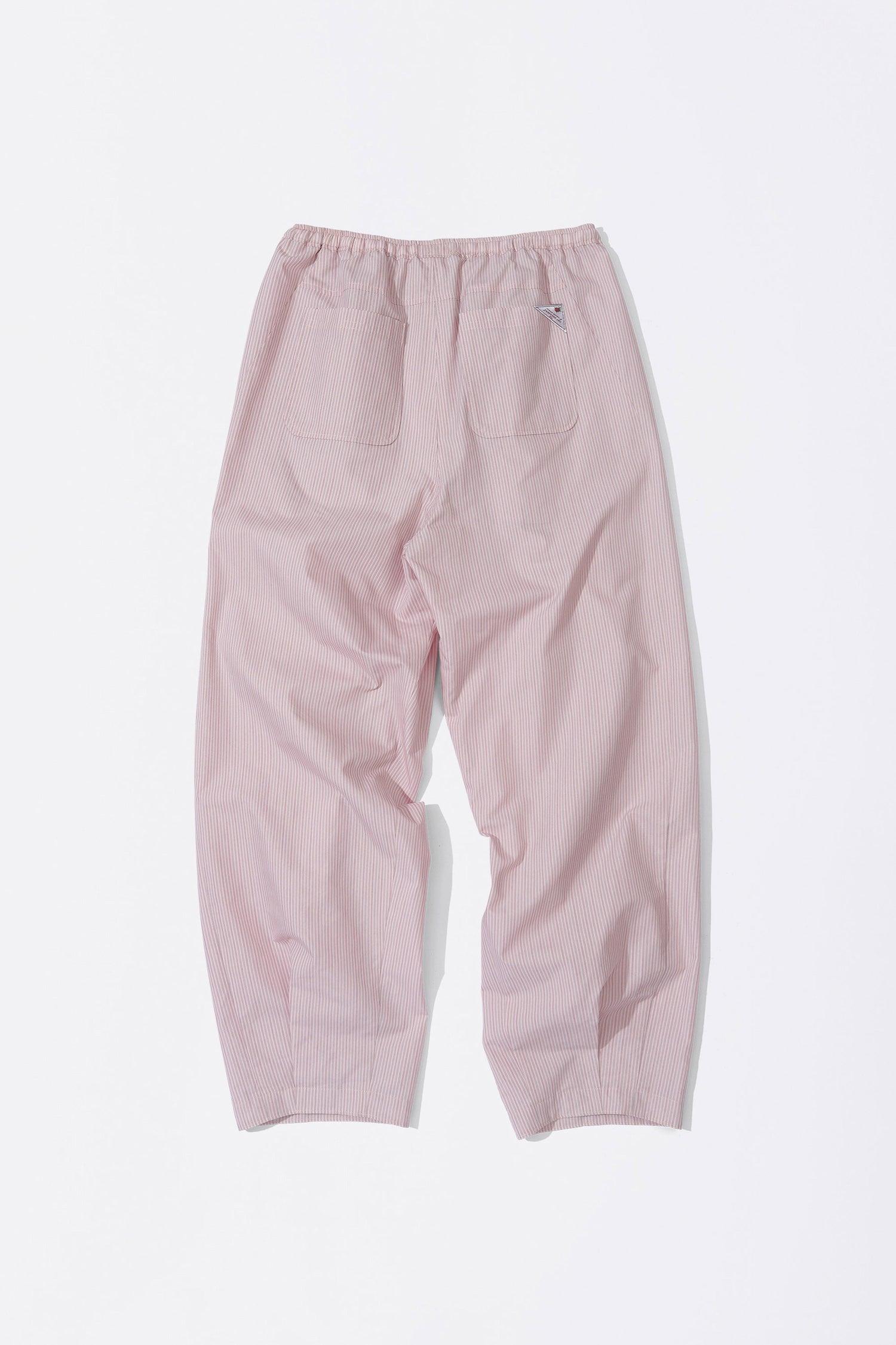 Bed To Go Pintuck Pants Pink Stripe
