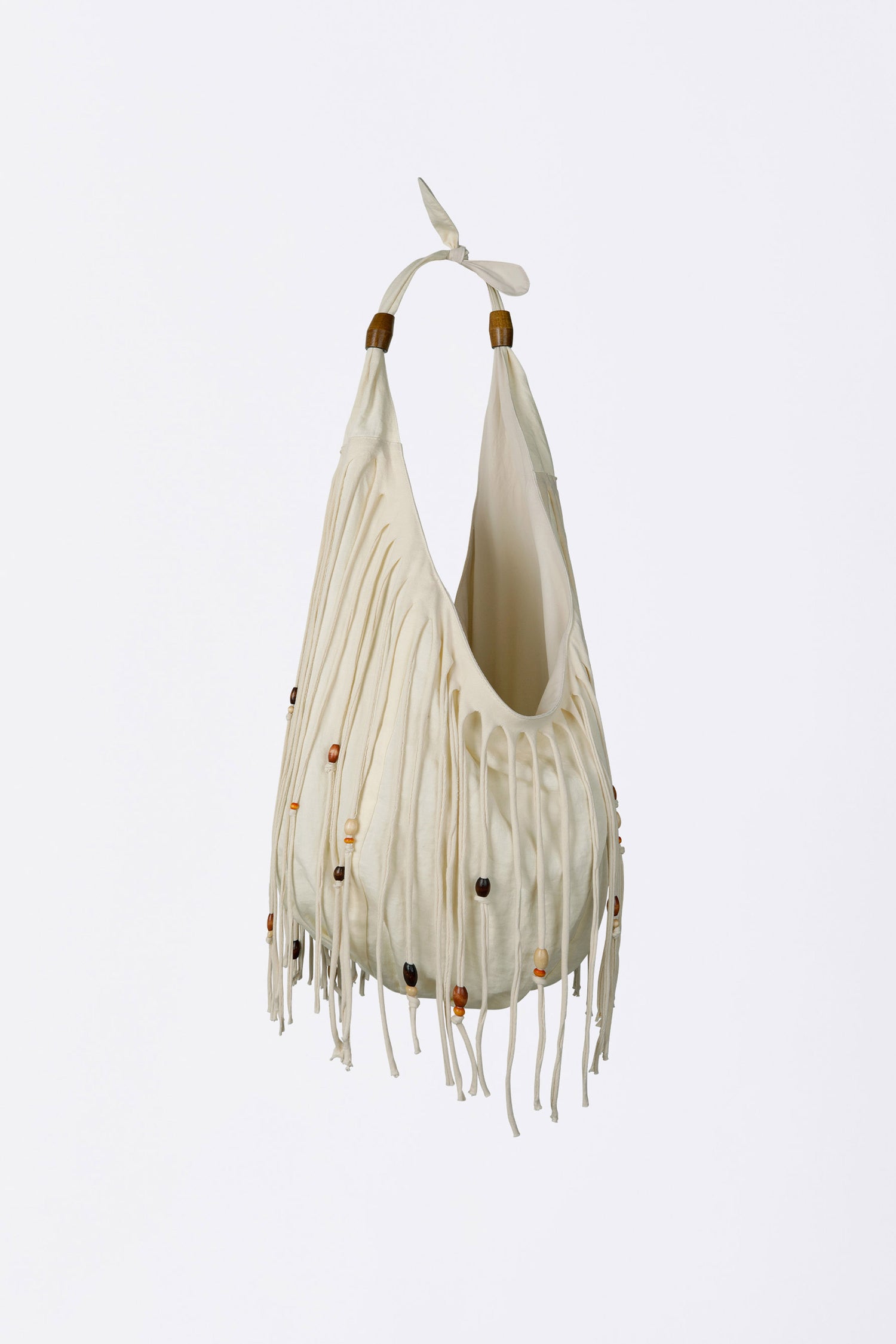 Shaggy Fringe Market Bag Raw