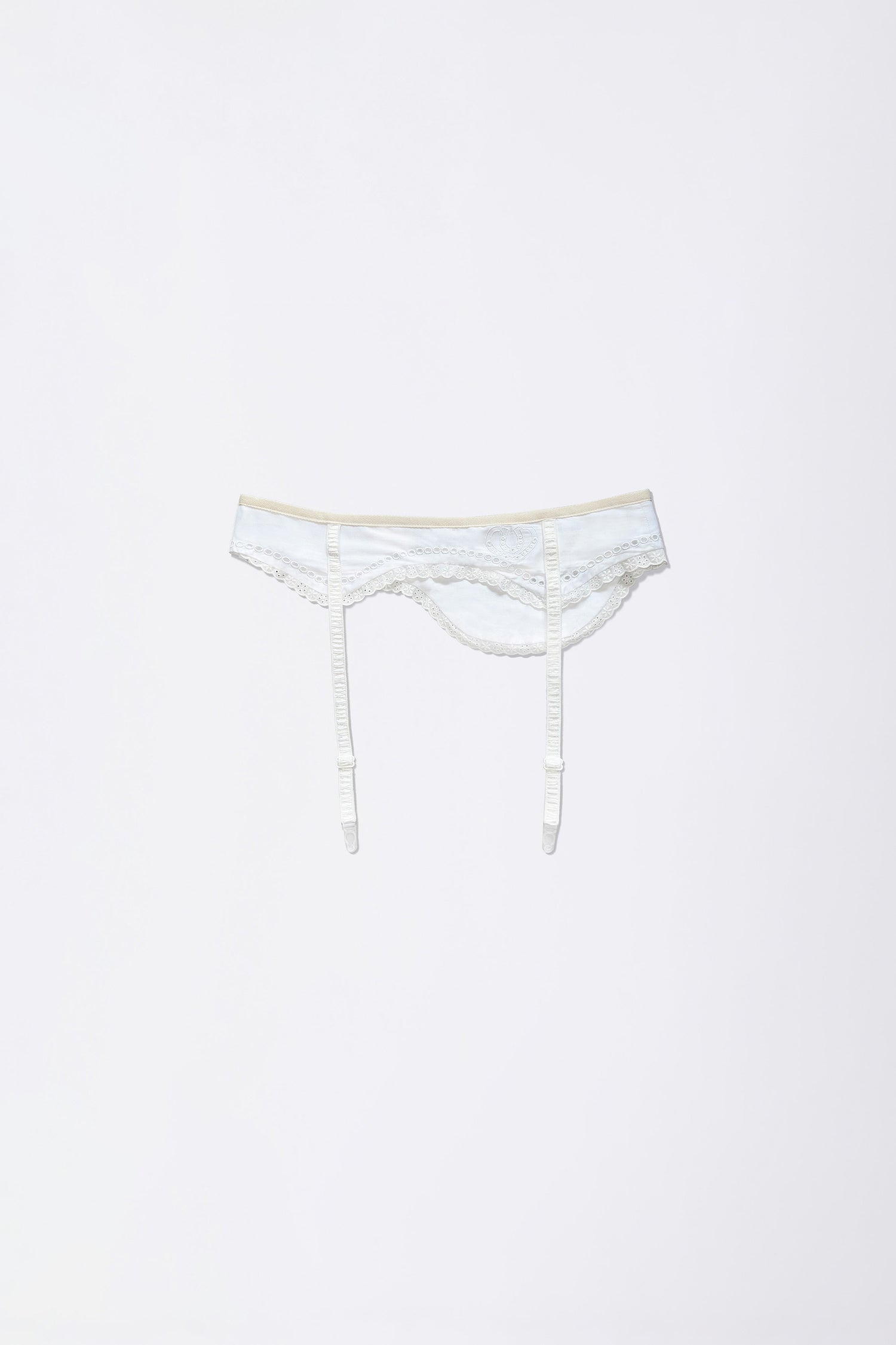 Cotton Apron Belt White