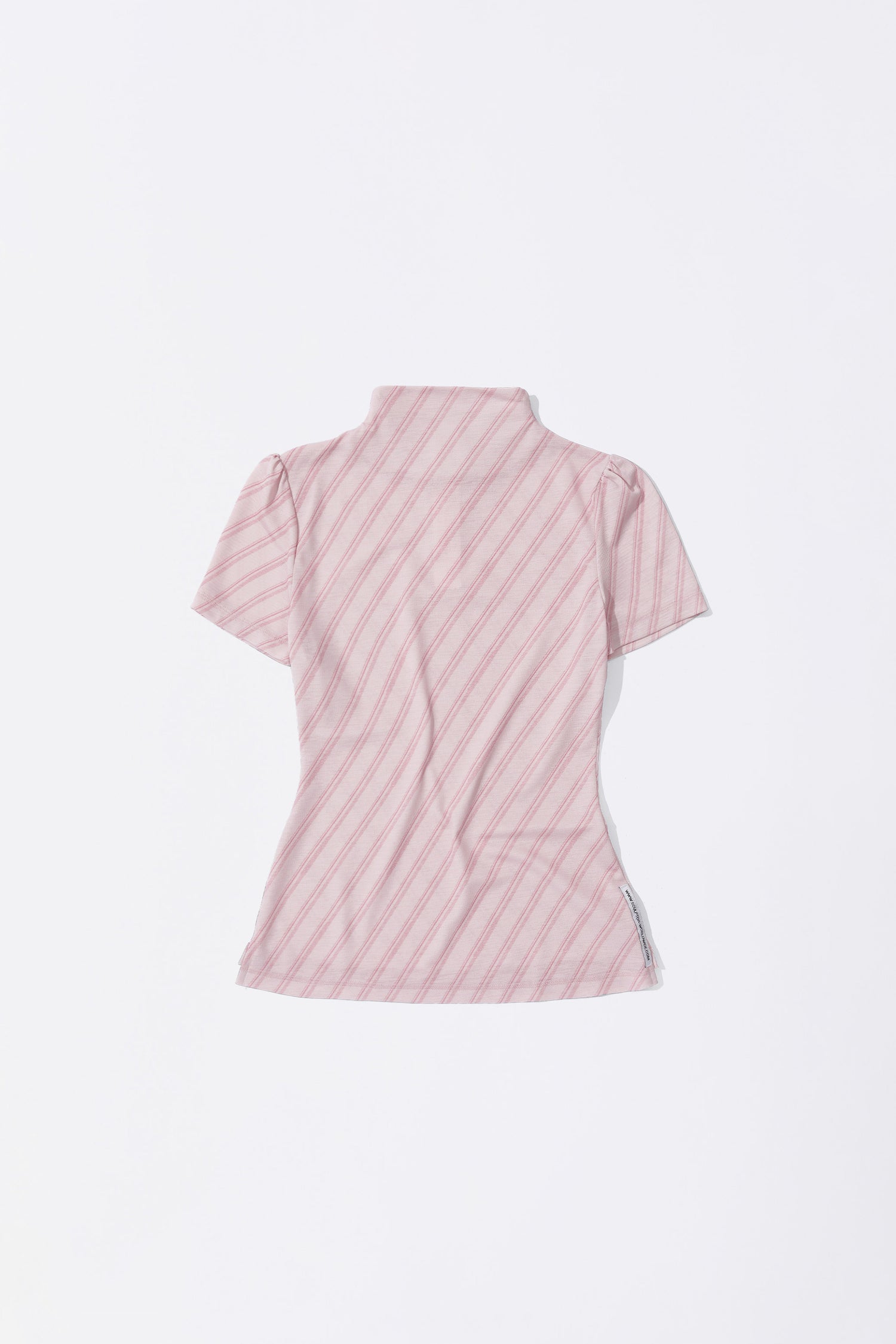 Stripe Jersey Top Pink