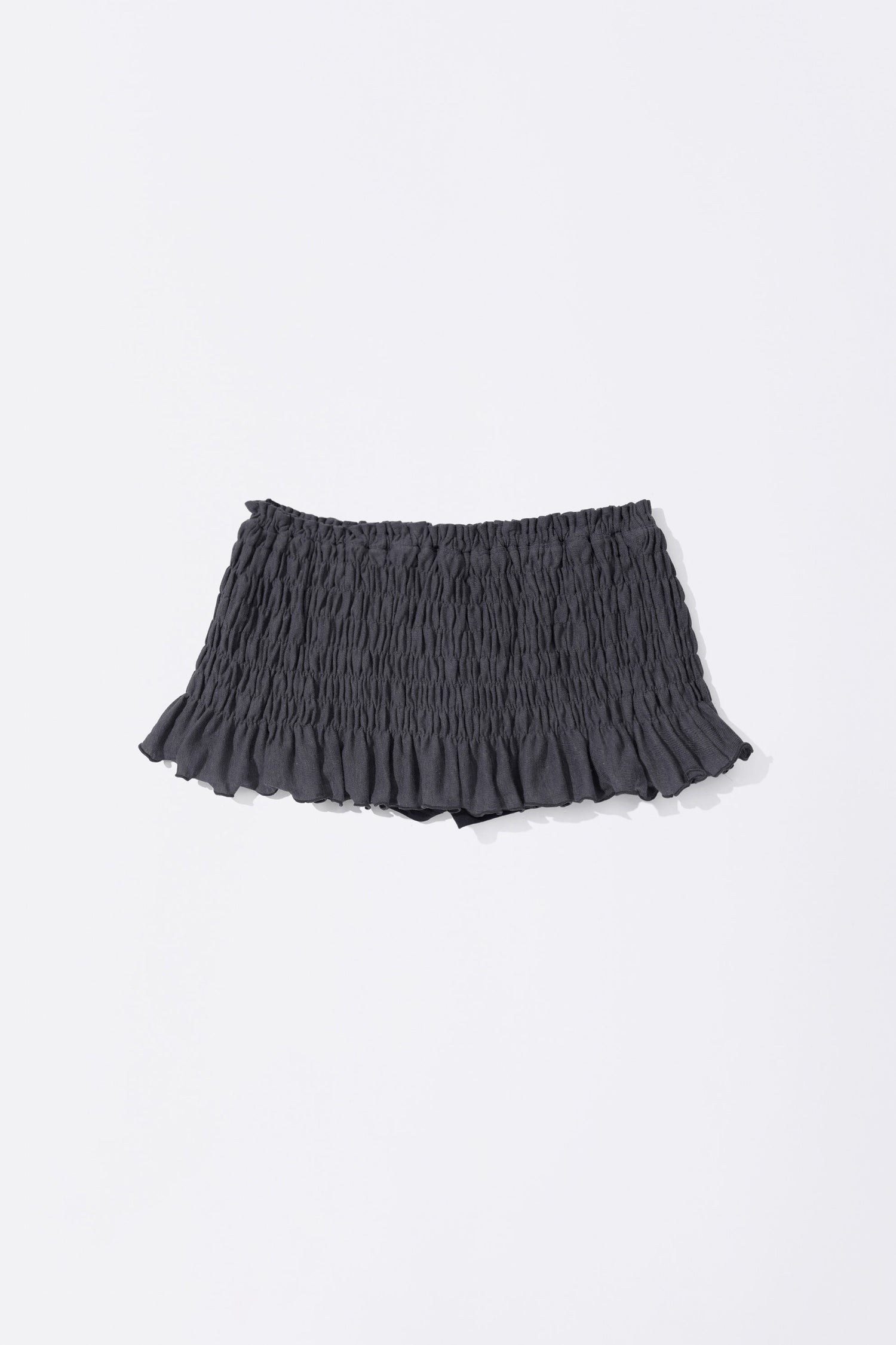 Crinkle Volumer Skort Dusty Navy