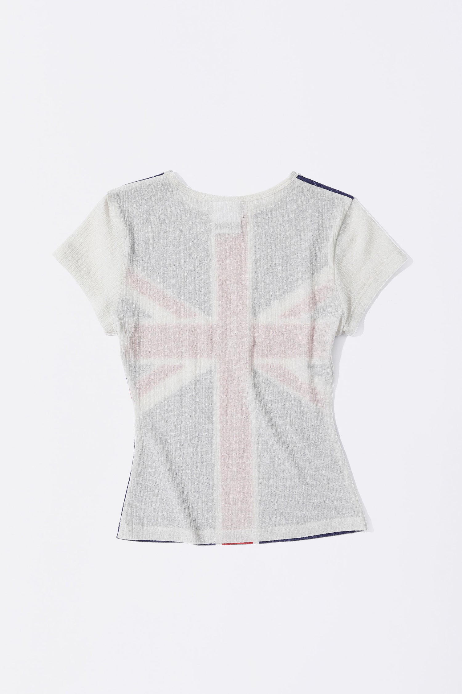 Union Jack Baby Tee White