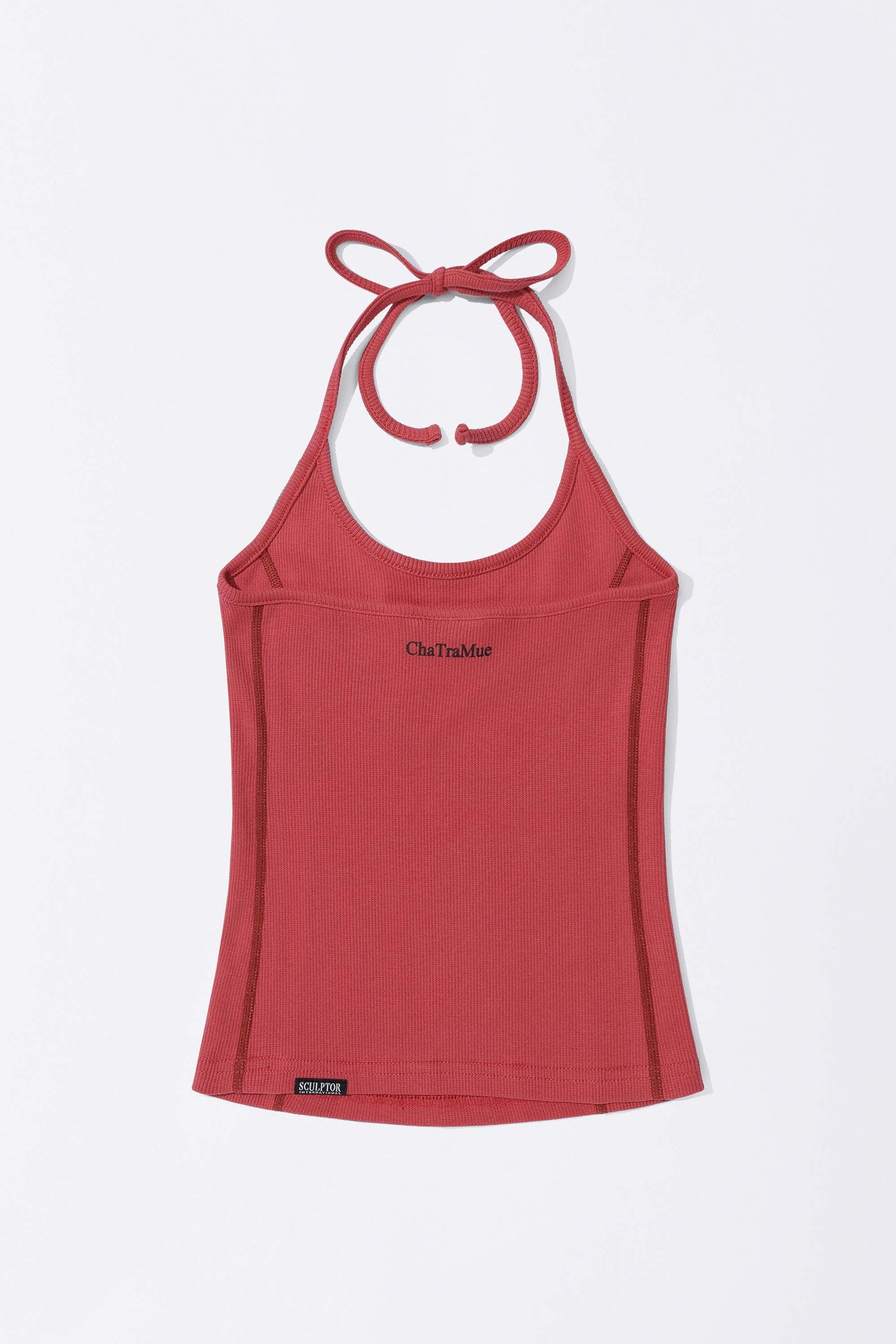 [Sculptor X Cha Tra Mue] Heavenly Thai Tee Sleeveless Red