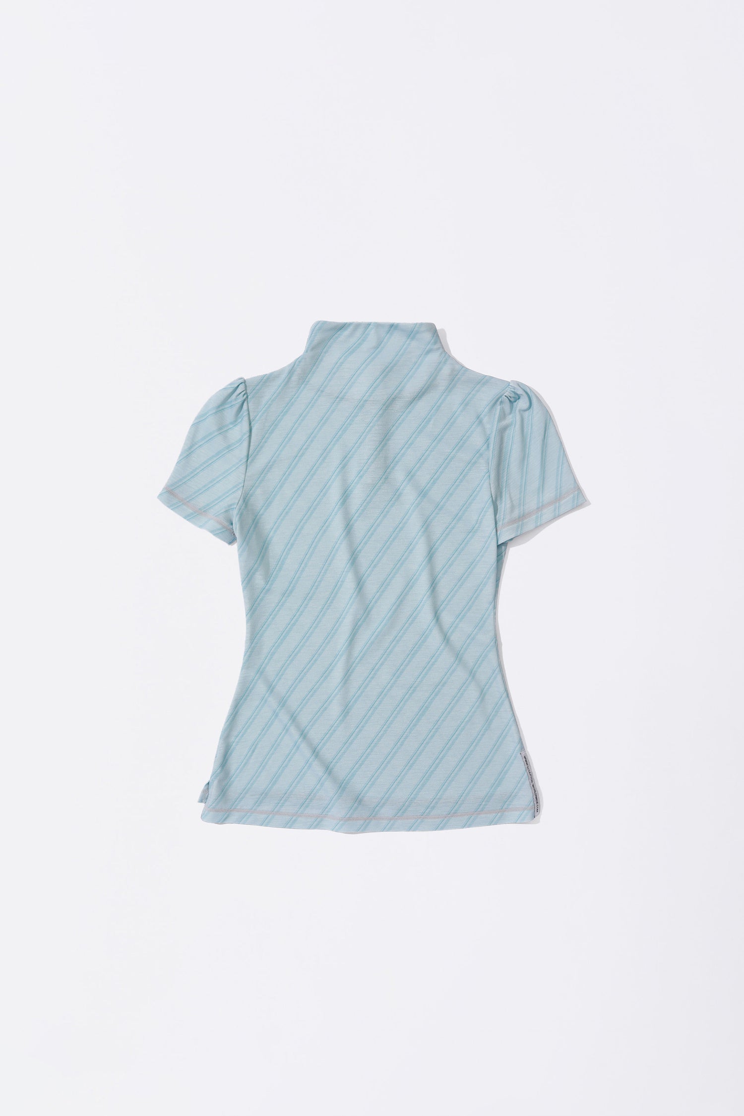 Stripe Jersey Top Pale Mint