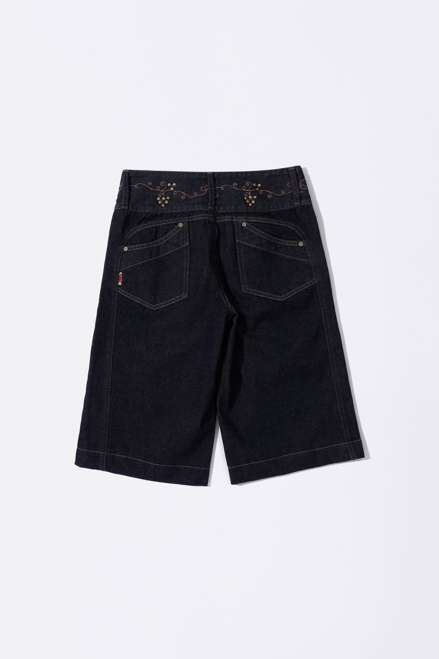 Vine Half Denim Pants Indigo