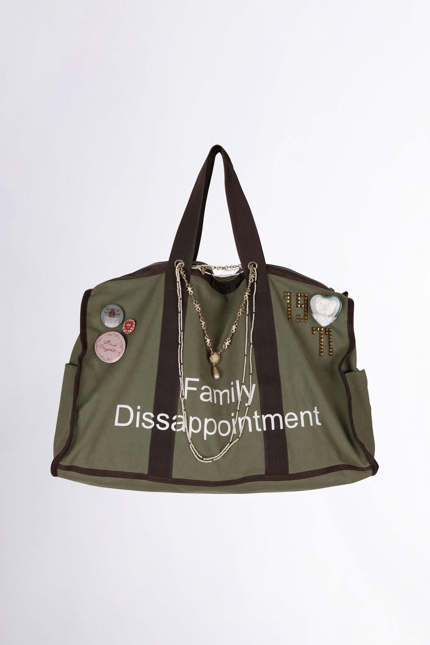 Family Diss(appointment) Tote Bag Khaki