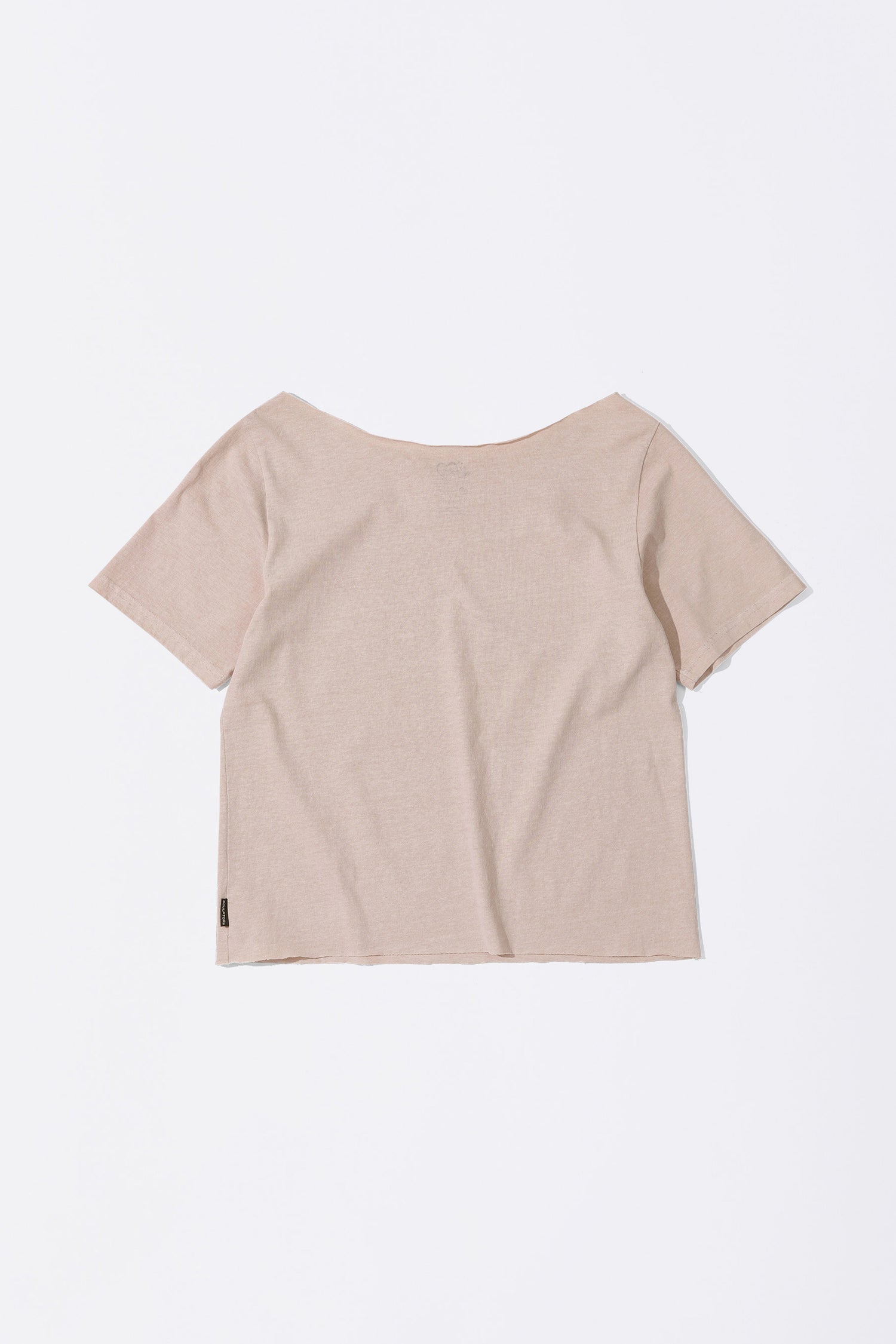 83 Faith Cut Out Tee Washed Apricot
