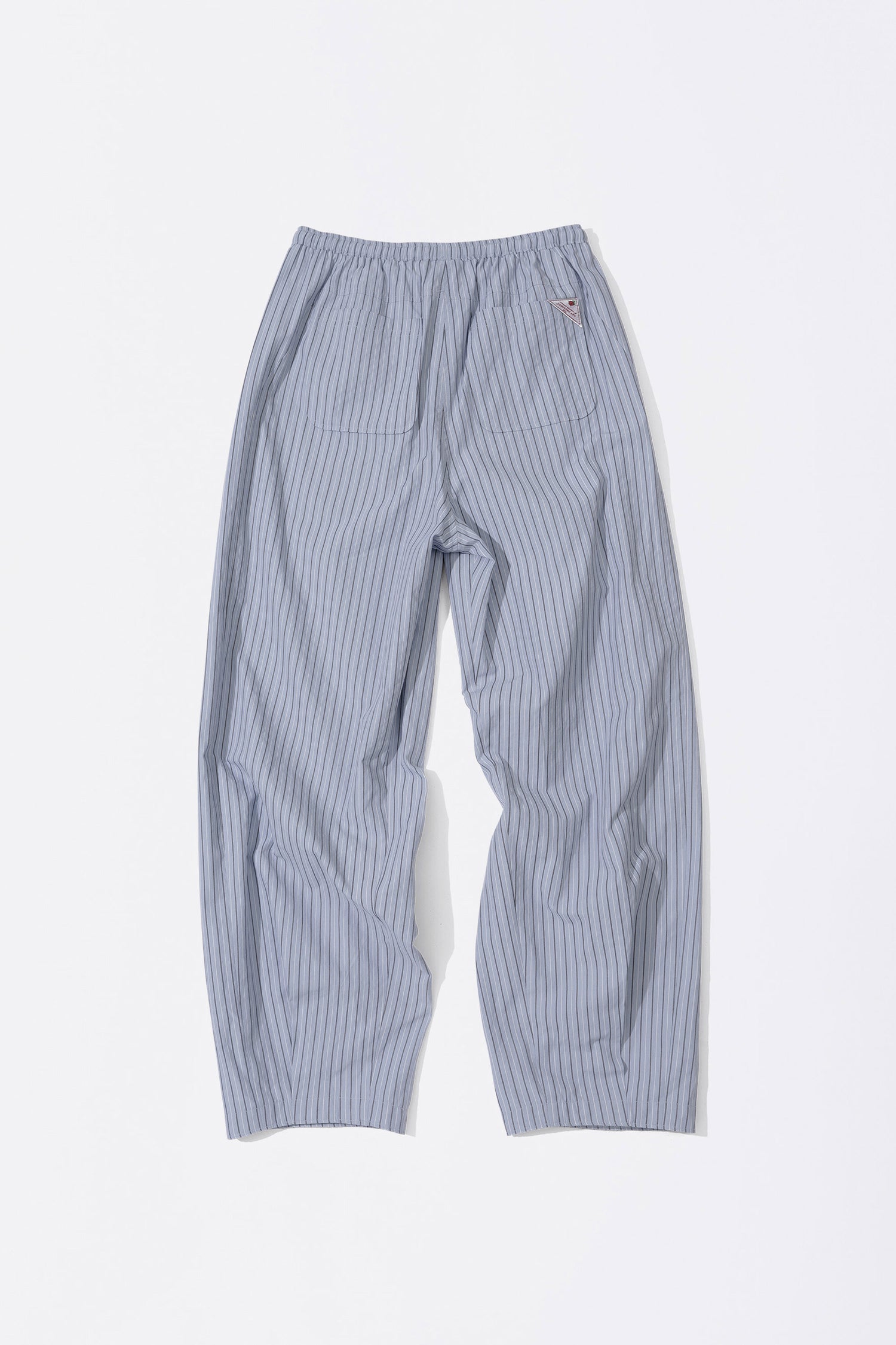 Bed To Go Pintuck Pants Blue Stripe