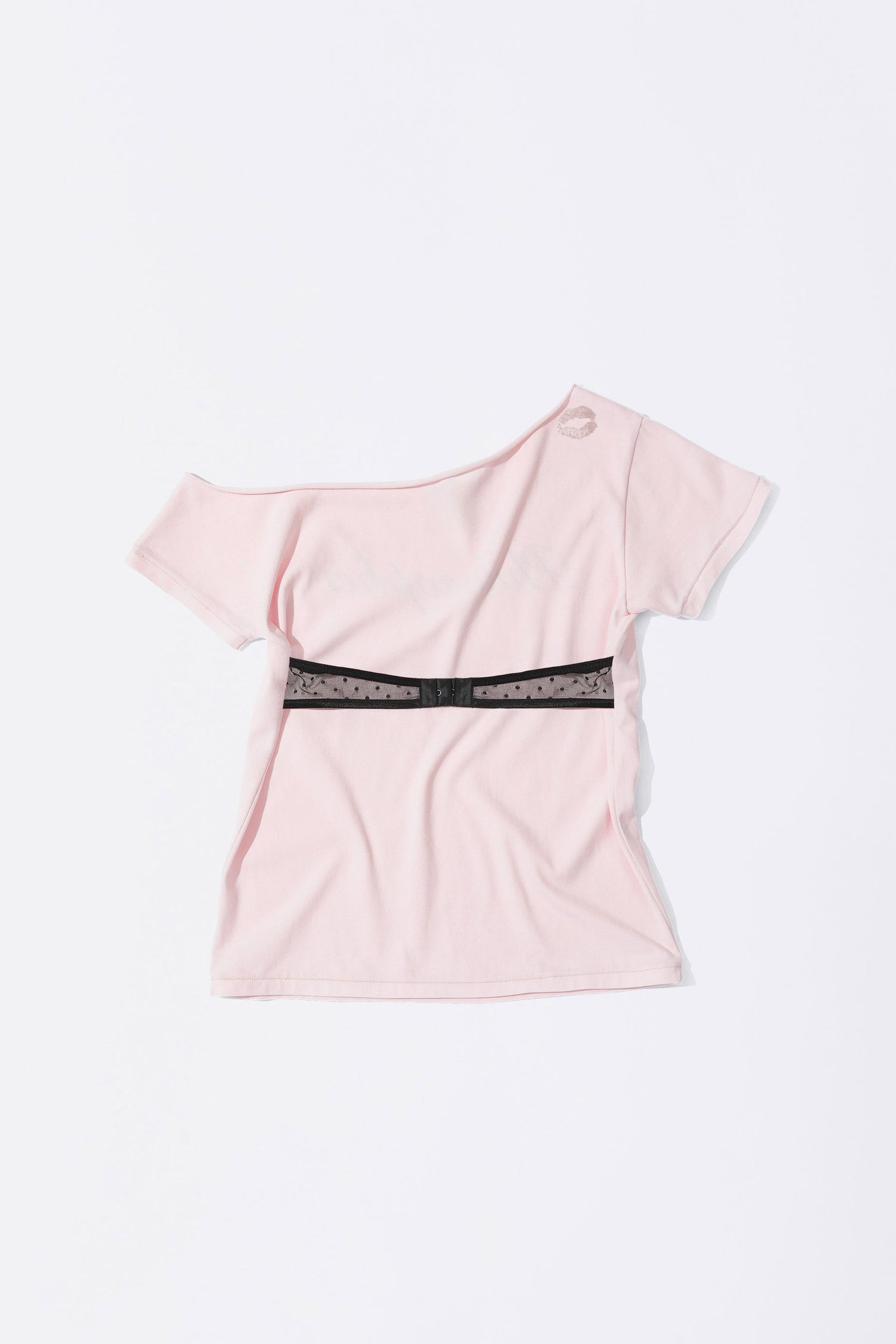 Hook Me Up Layered Tee Pale Pink