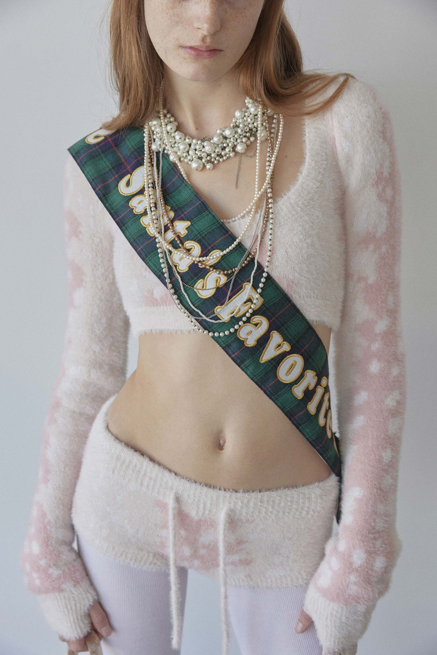 Rudolph Fur Shorts Pink