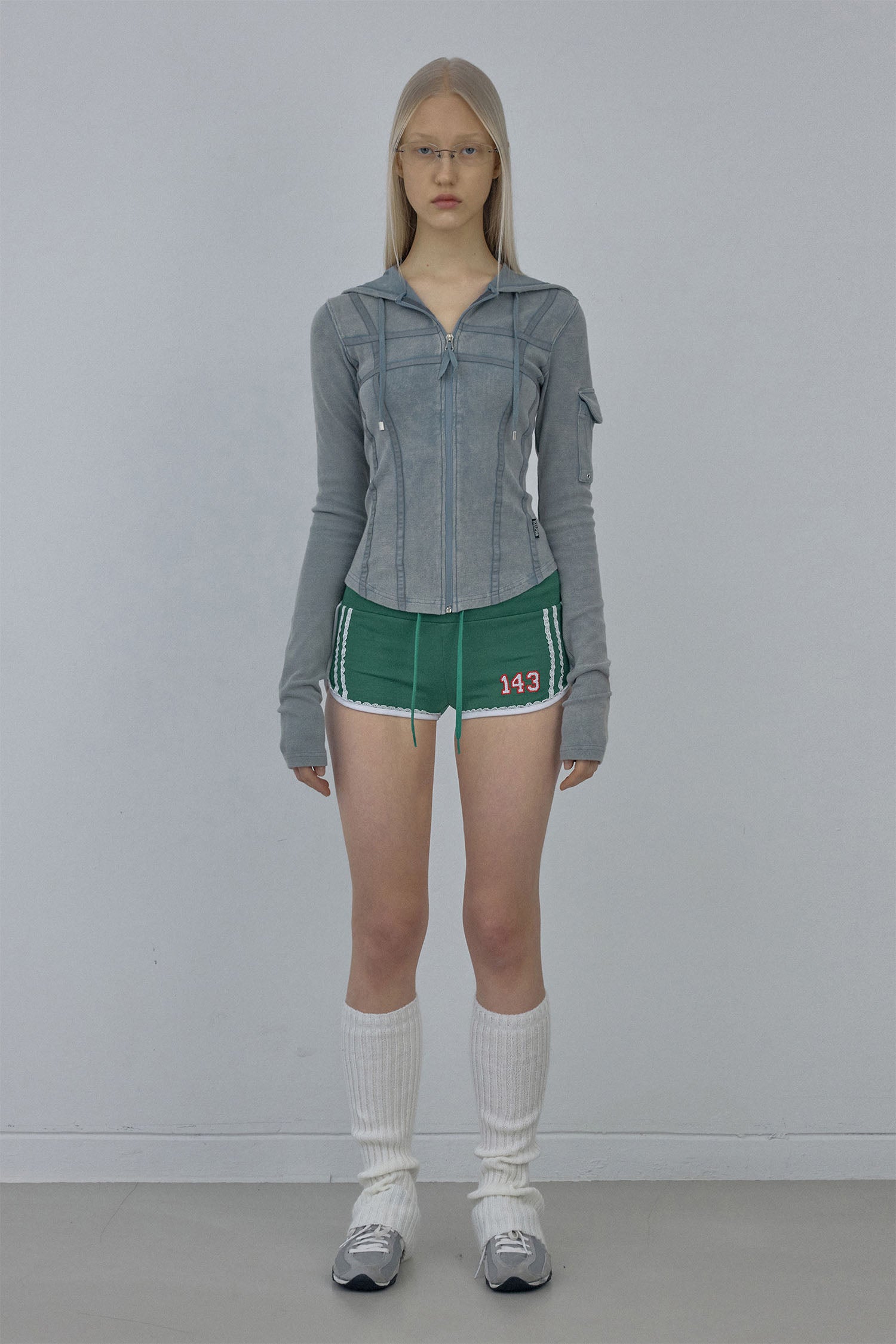 Washed Bondage Hoodie Washed Sage