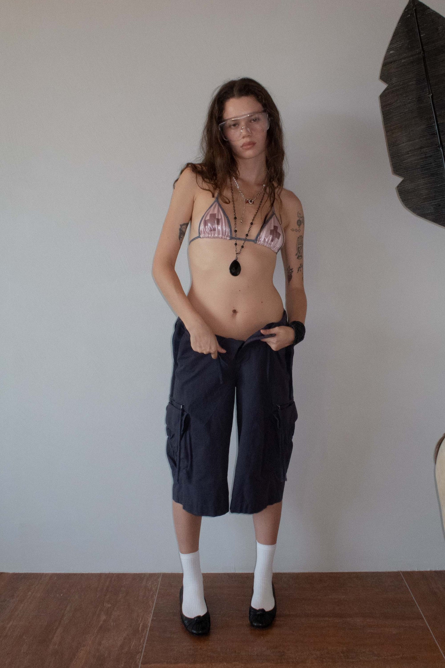 Bermuda Utility Pants Navy