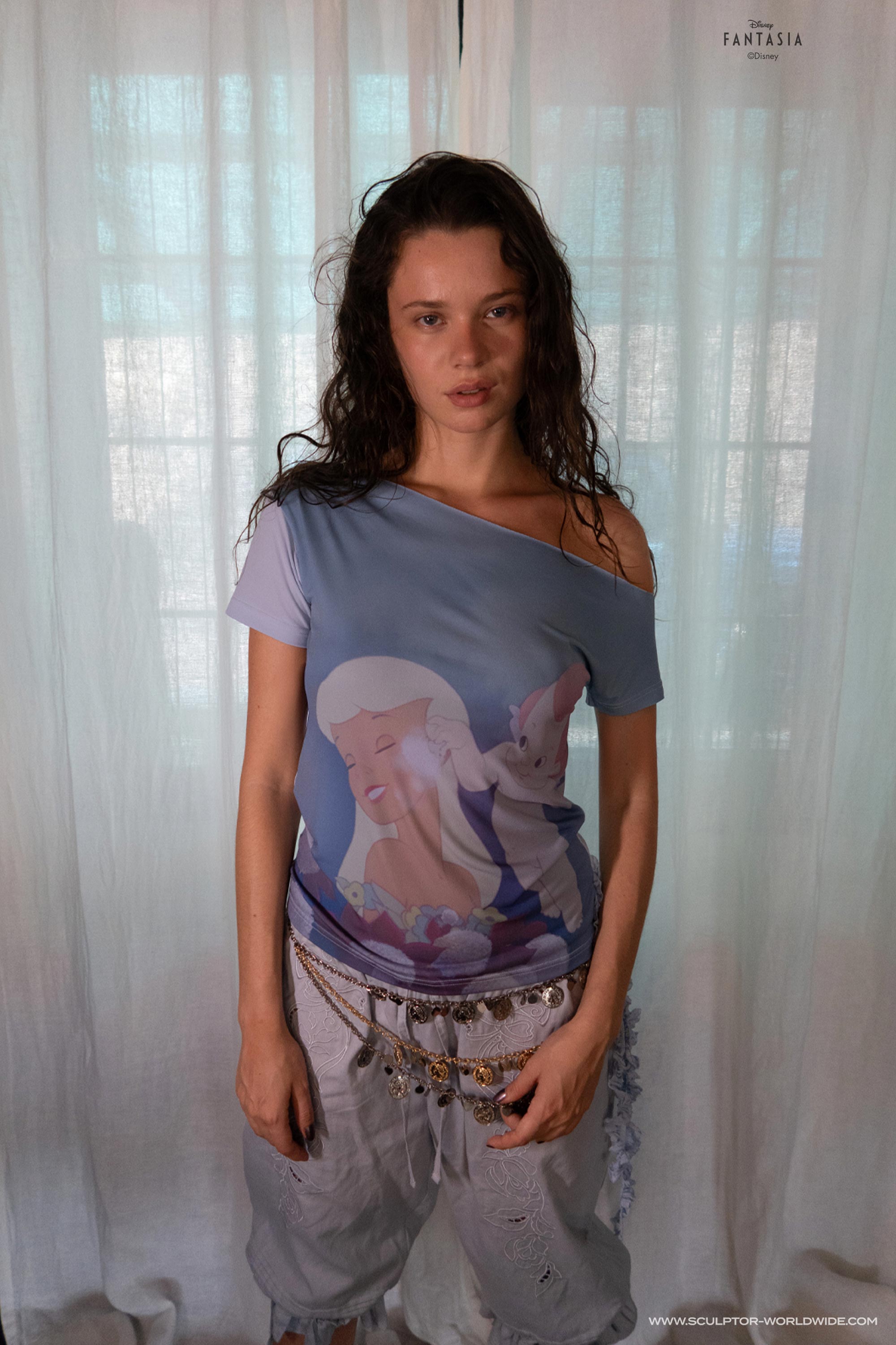 ★SCULPTOR★ Sculptor X Fantasia Mickey Sleeveless Raw SC25S ☆Fantasia – Sculptor
