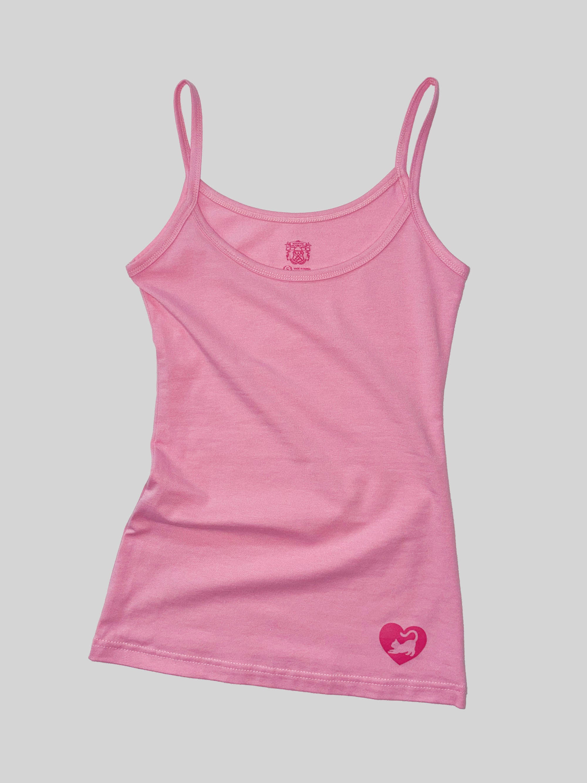 Sweet Kitty Tank Top Acid Pink – Sculptor