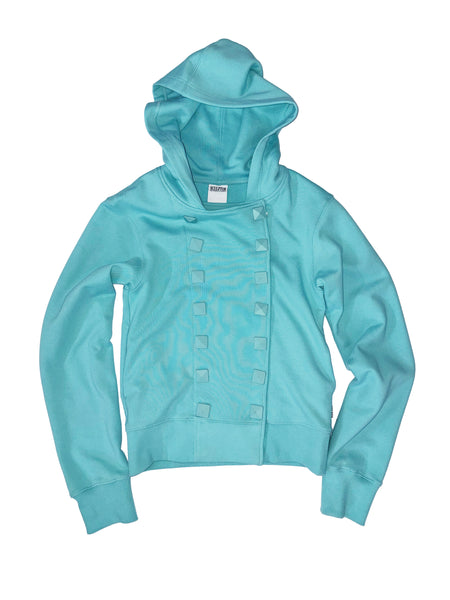 Napoleon Stud Hoodie Acid Blue – Sculptor