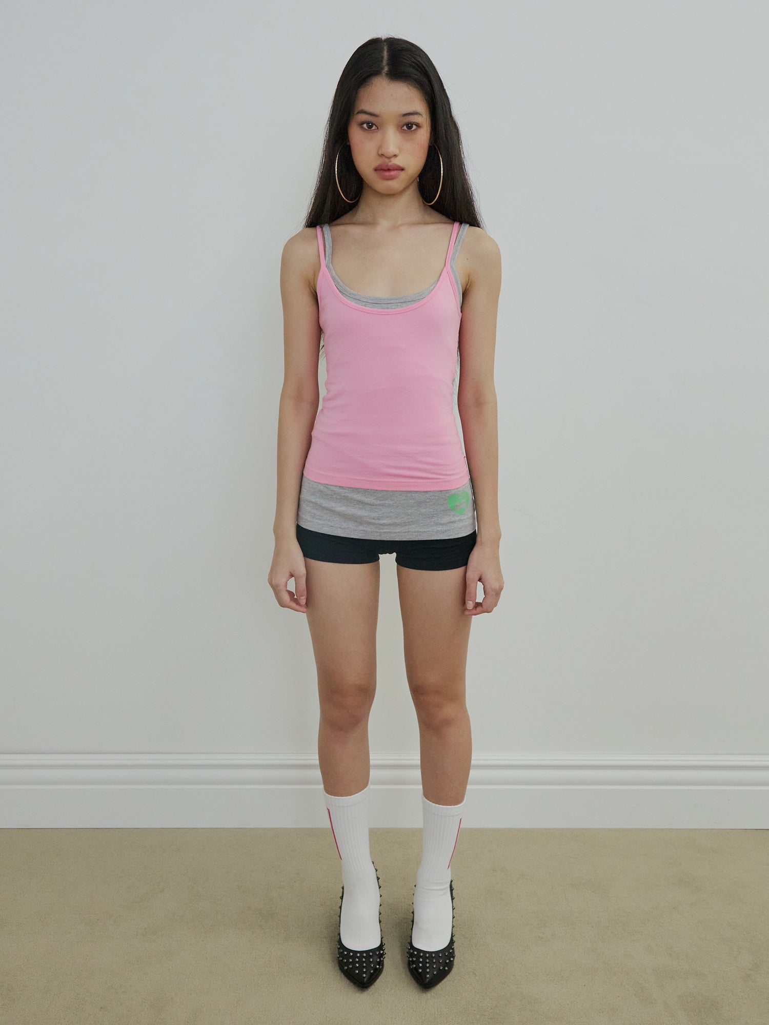 My Go To Sleeveless Top Acid Pink