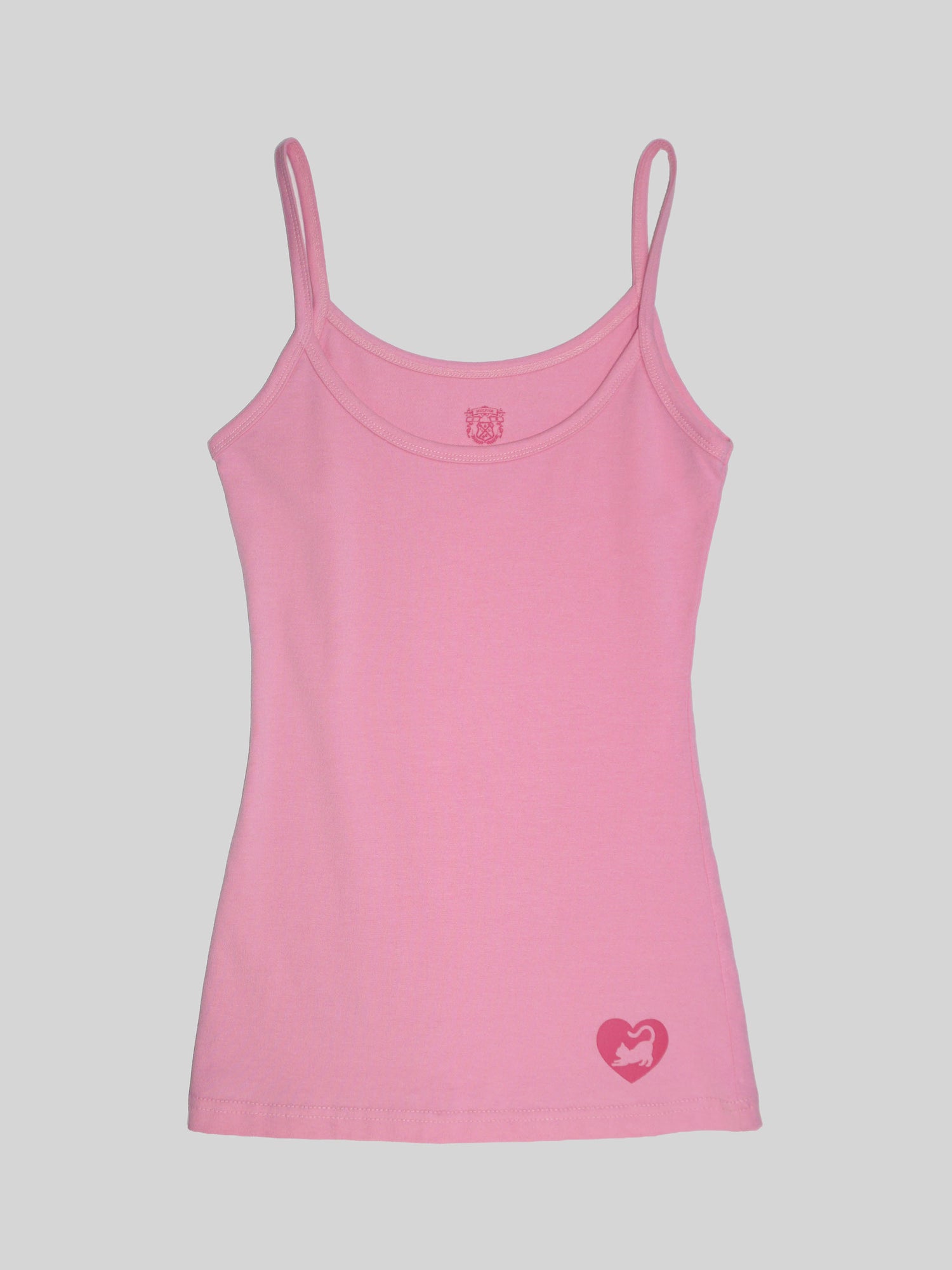 Sweet Kitty Tank Top Acid Pink