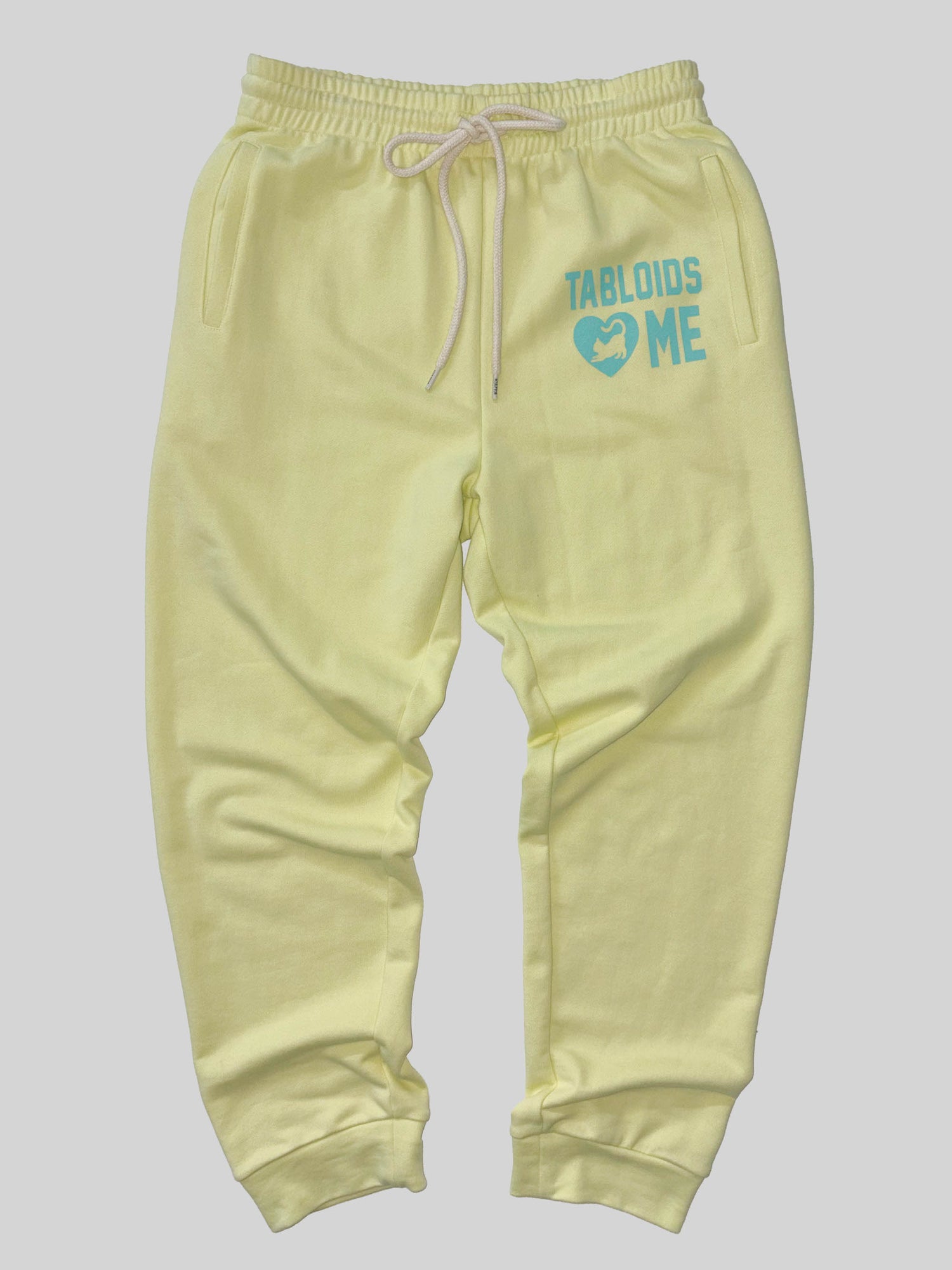 Sweet Kitty Jogger Pants Acid Yellow