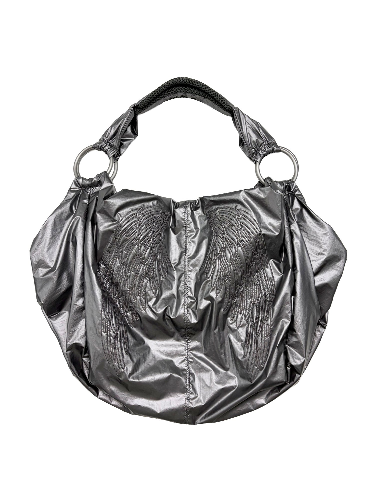 Angelic Hobo Bag Gun Metal