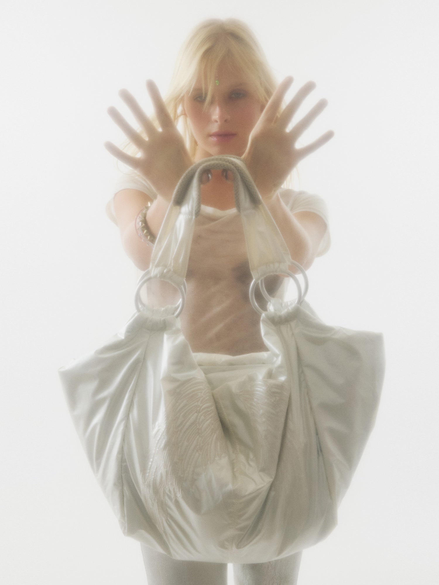 Angelic Hobo Bag Pearl