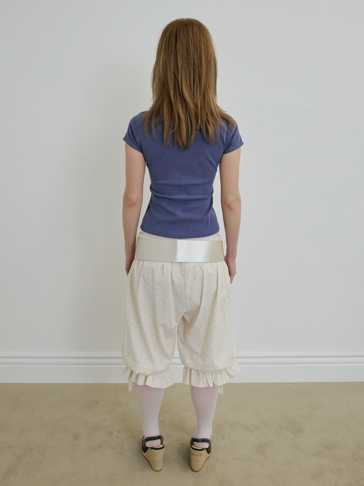 Archive Pigment Baby Tee Dusty Blue