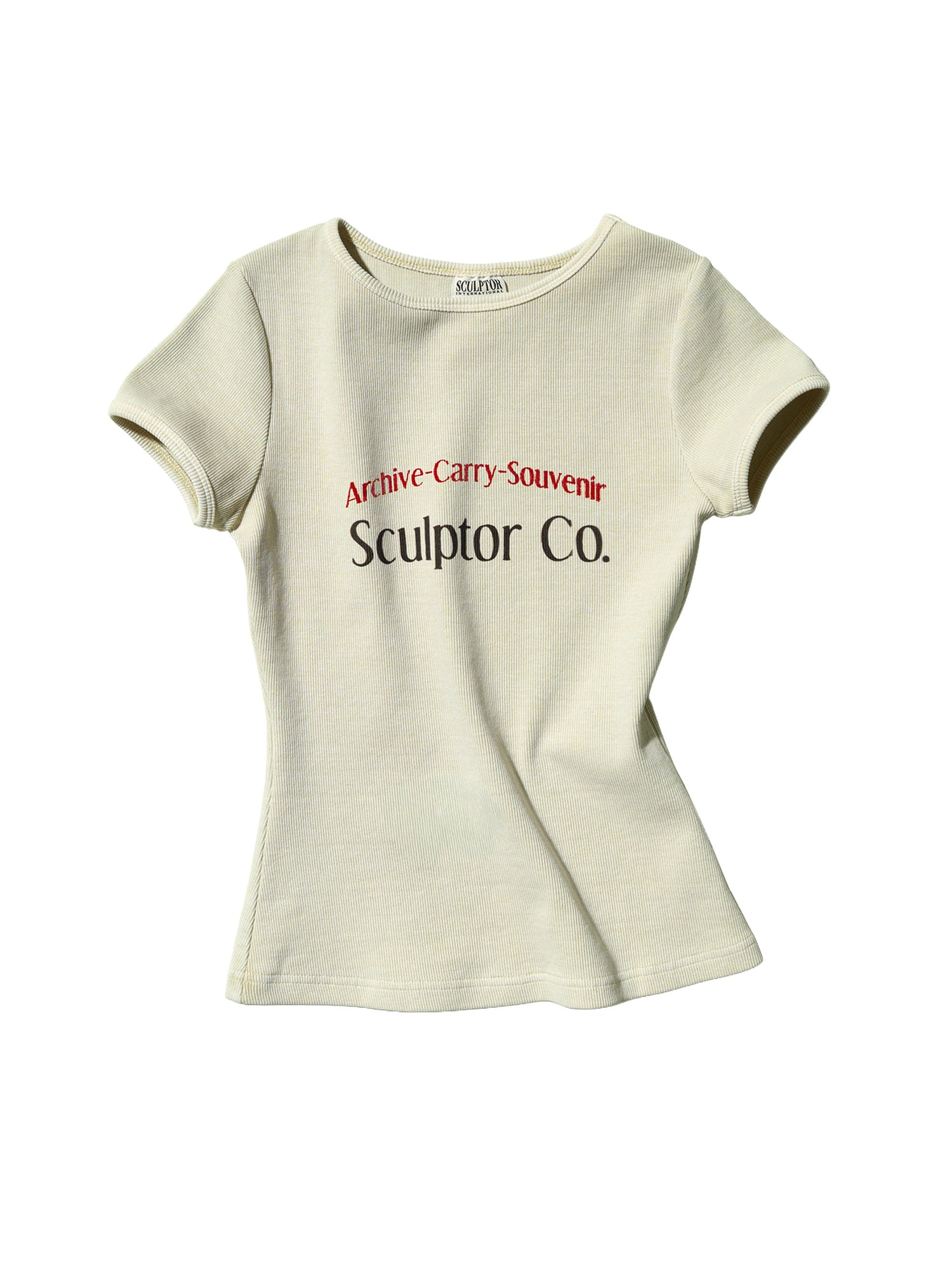 Archive Pigment Baby Tee Dusty Ivory