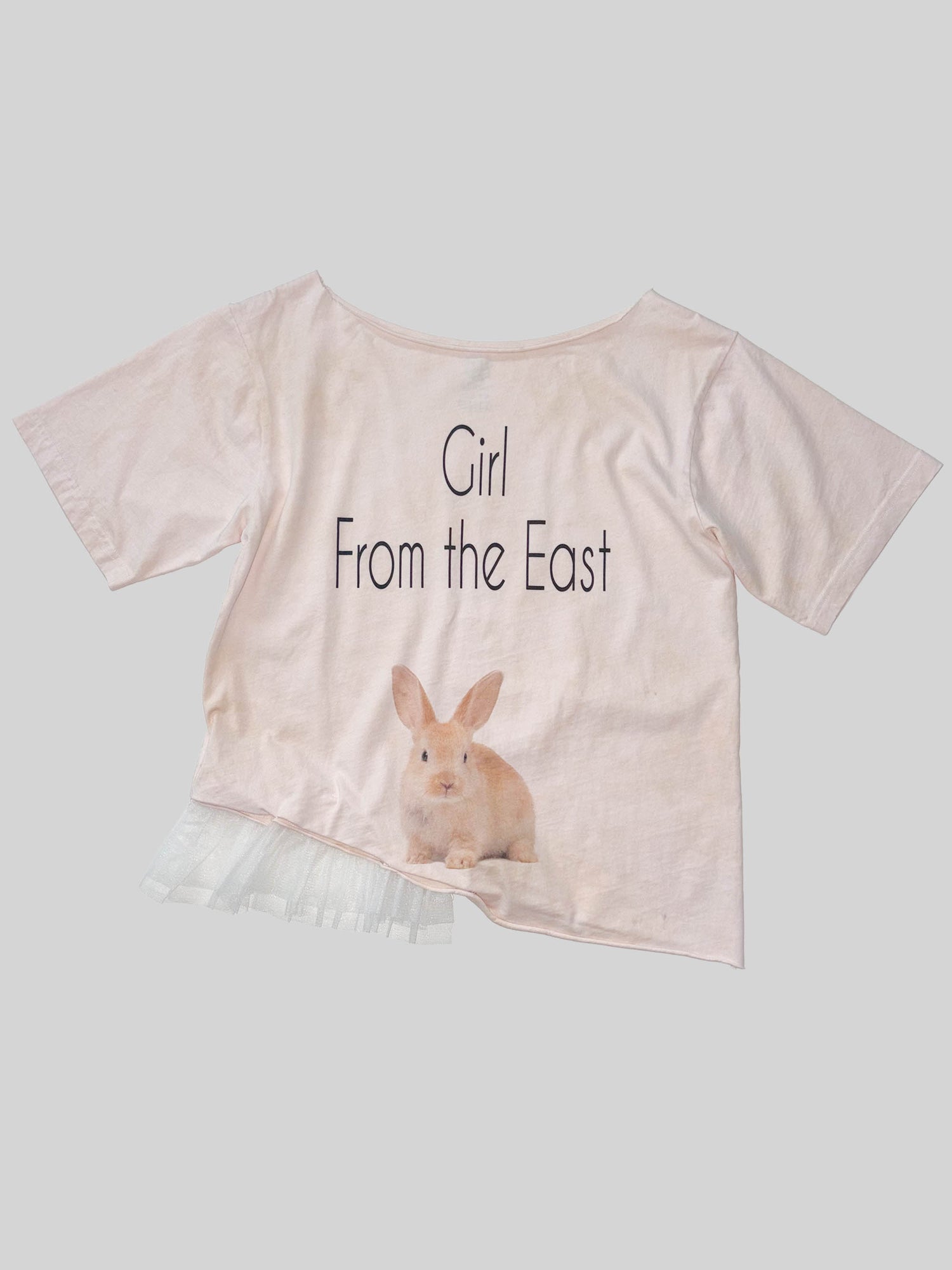 Wander Girl Off-Shoulder Tee Baby Pink
