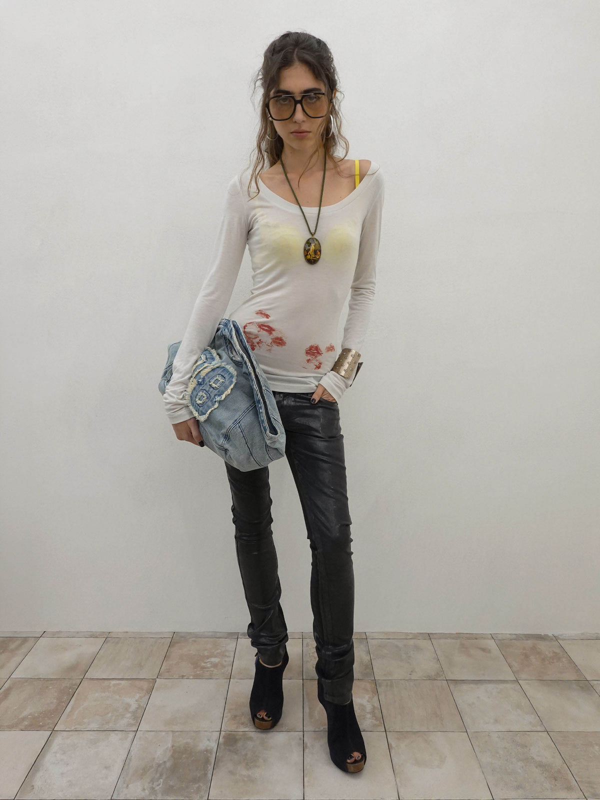 Bad Seed Denim Bag Light Blue