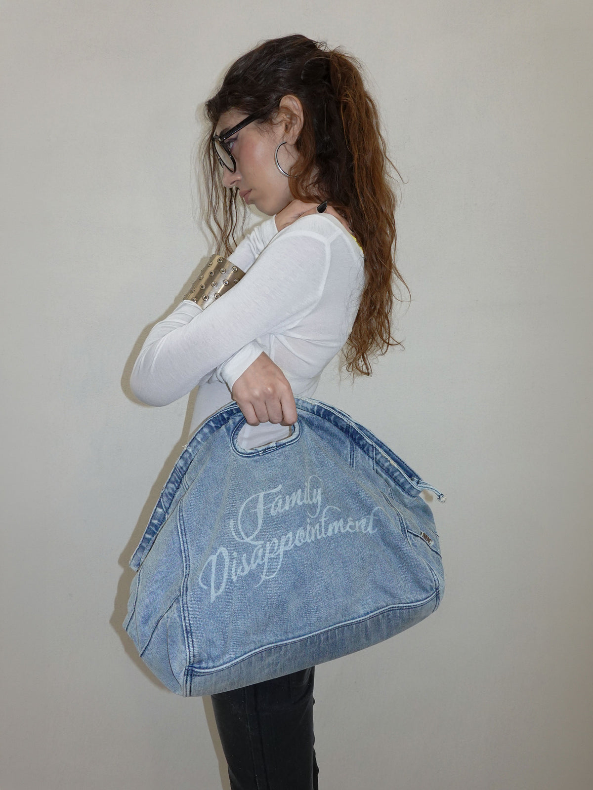 Bad Seed Denim Bag Light Blue