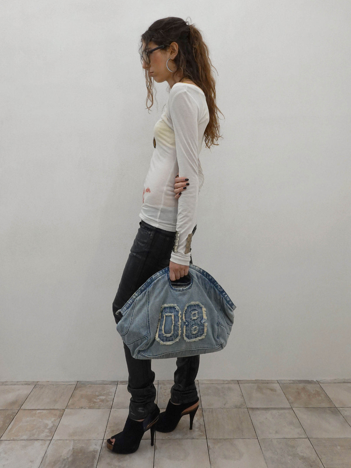 Bad Seed Denim Bag Light Blue