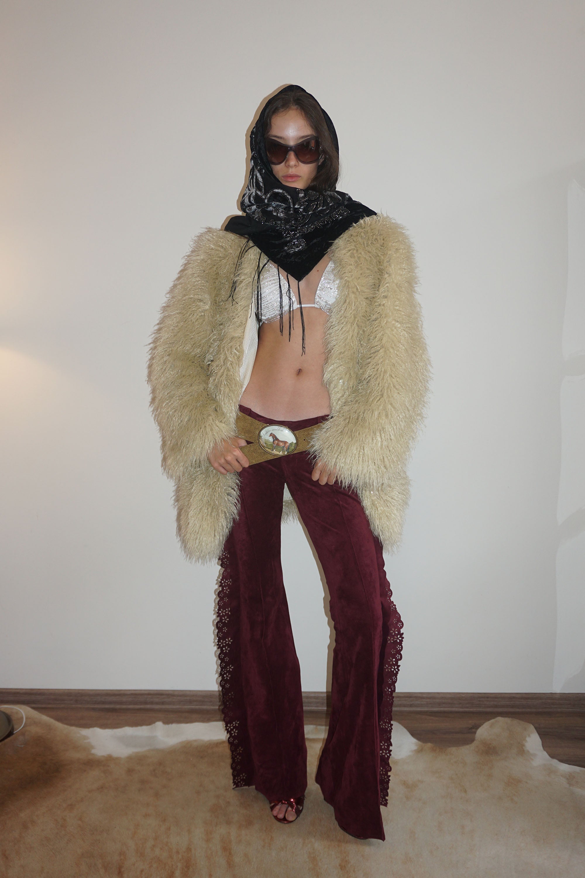 ジャケット・アウター Sculptor worldwide faux fur jacket Faux Fur Zip-Up Jacket Black – Sculptor