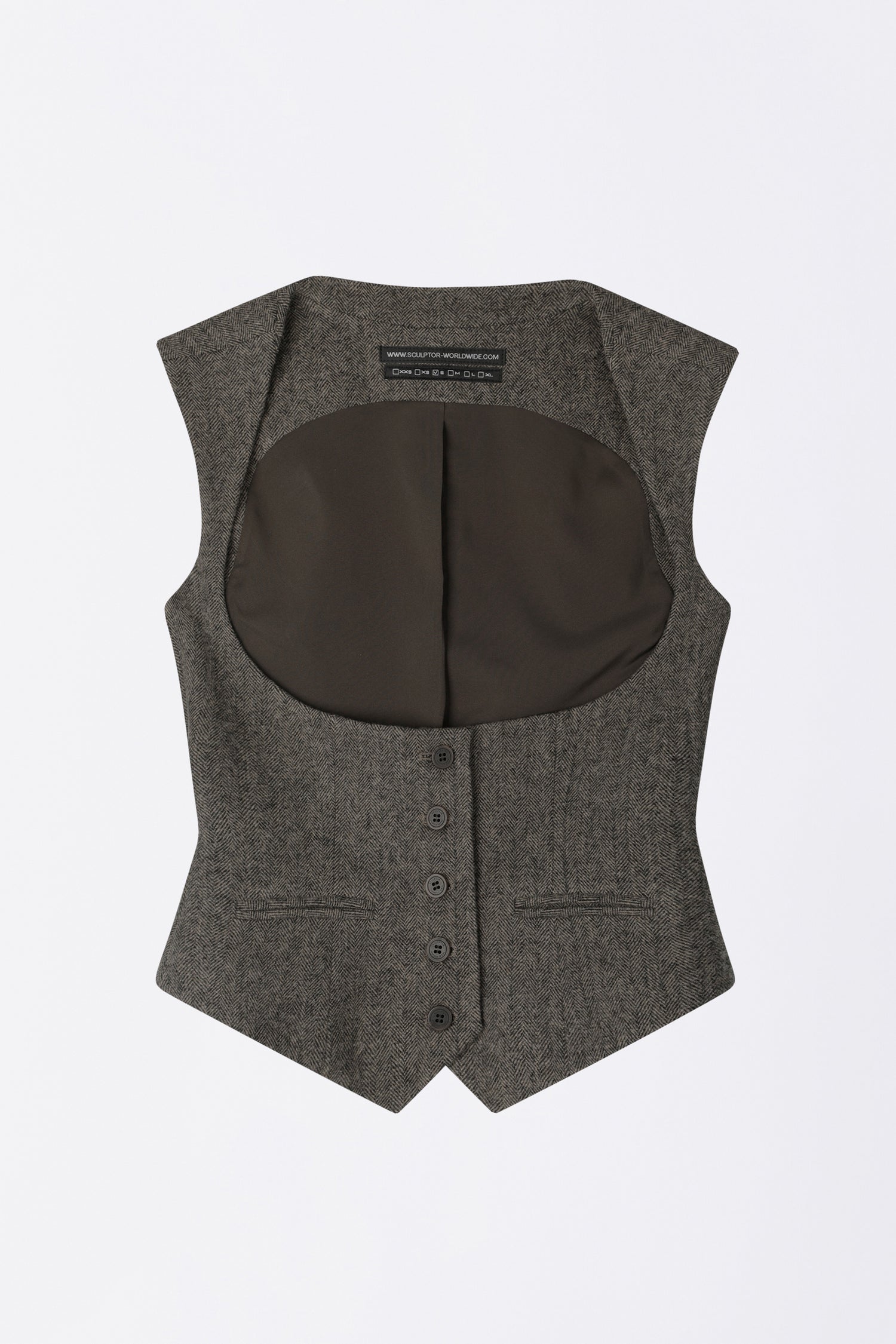 Classic Wool Vest Beige