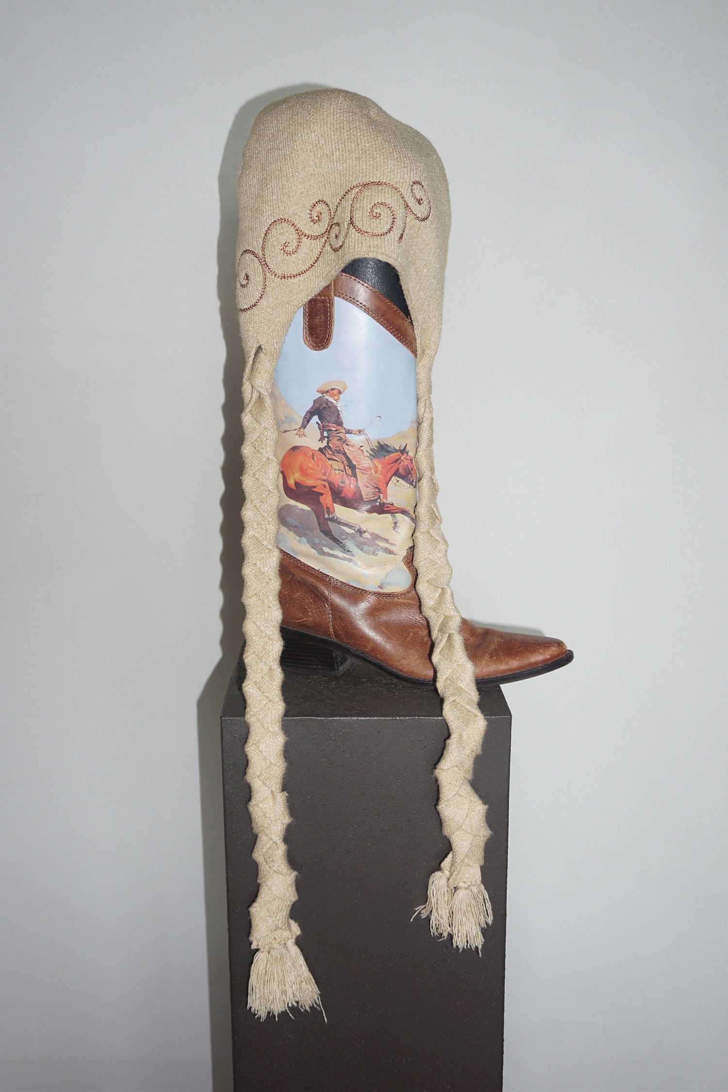 Braided Bonnet Beige