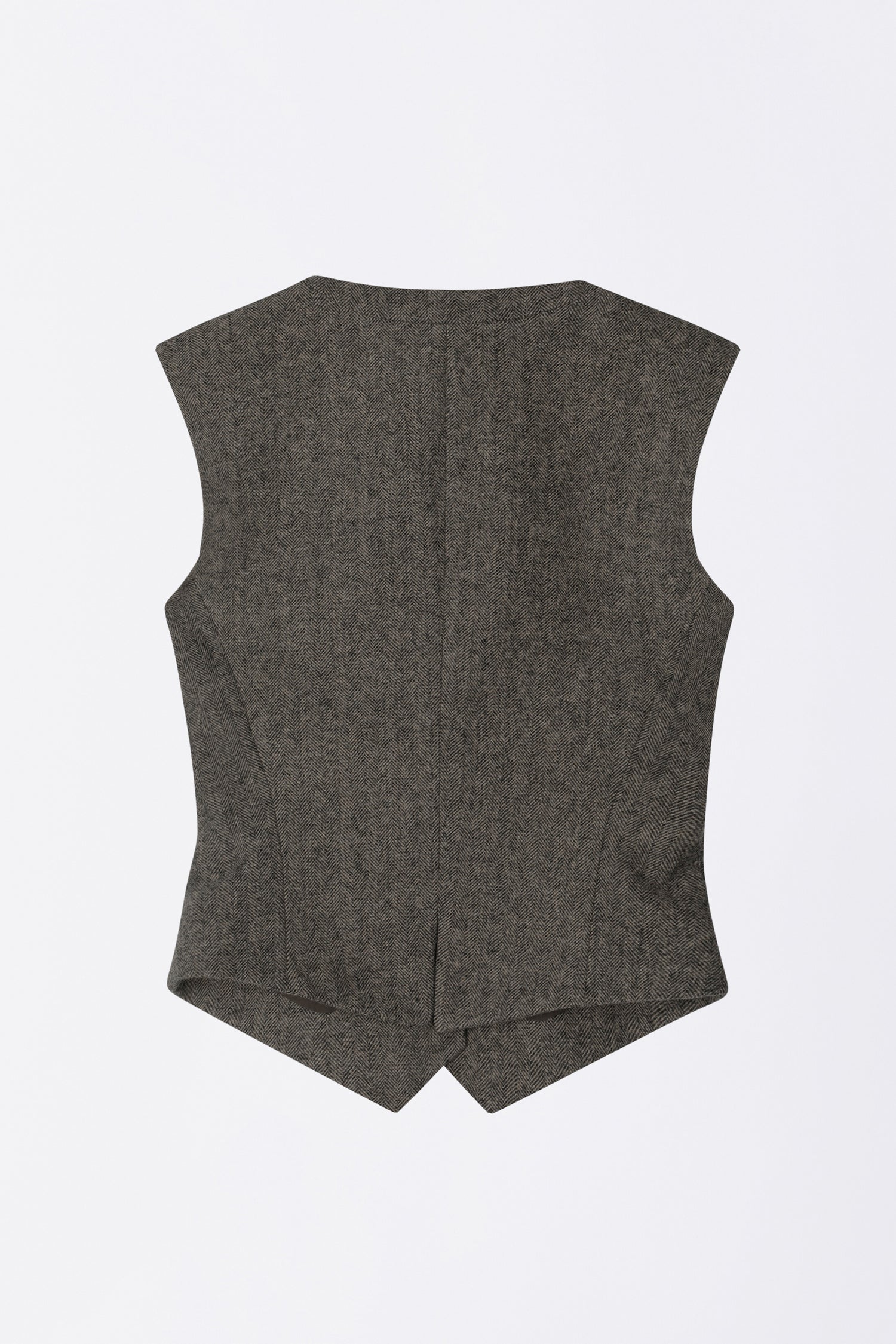 Classic Wool Vest Beige