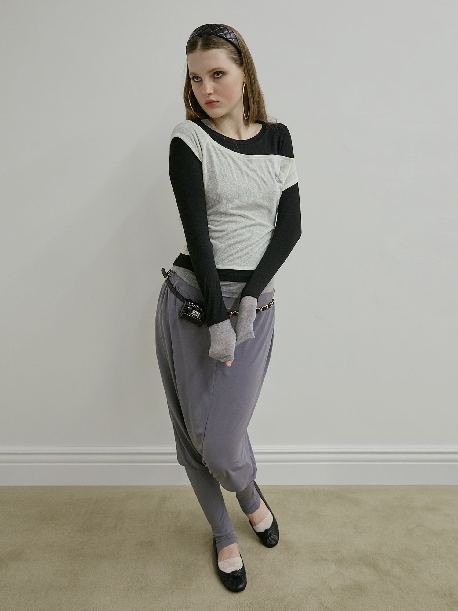 Lazy Layered Tee Raw