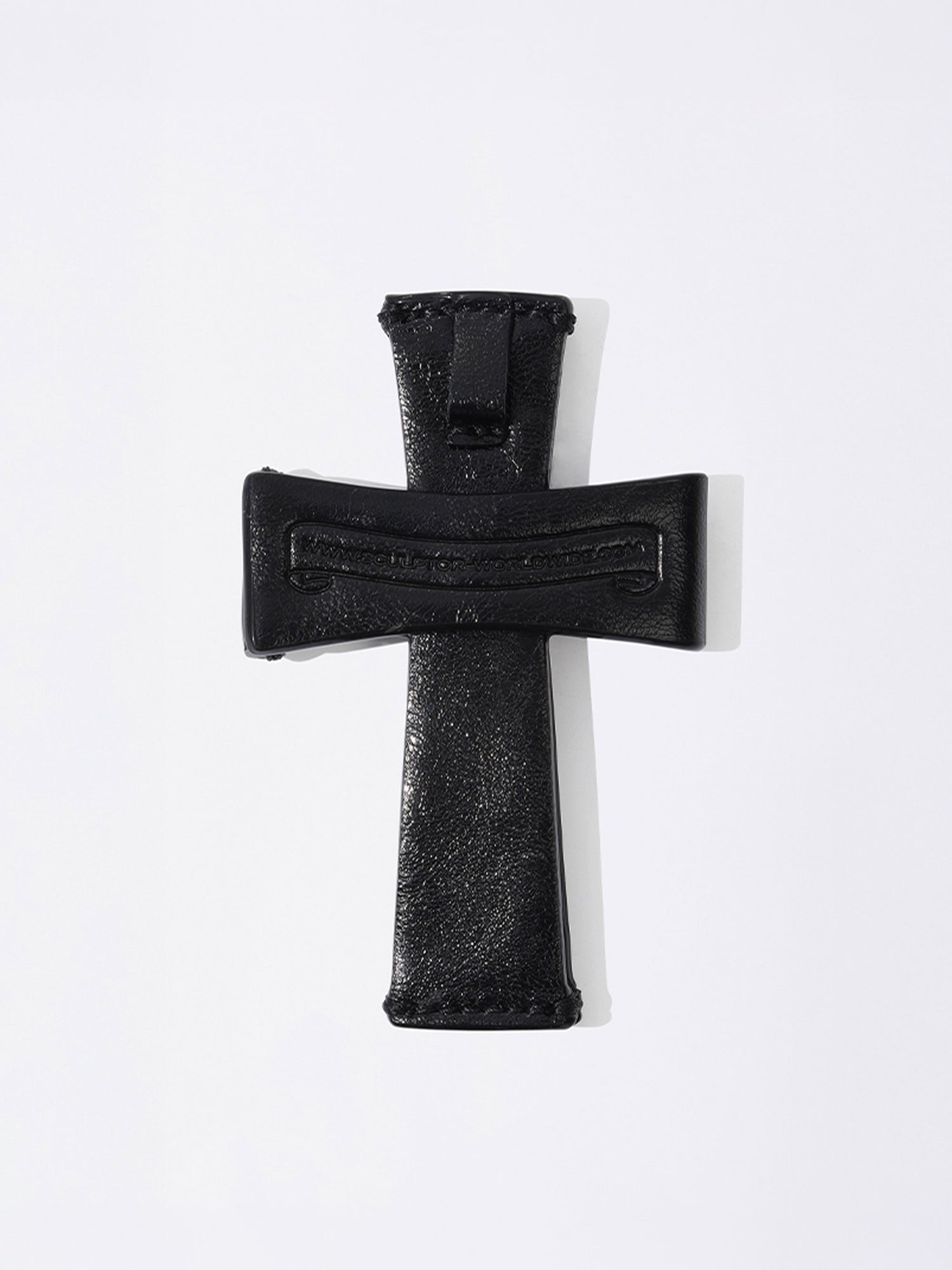 Cross Strap Wallet Black