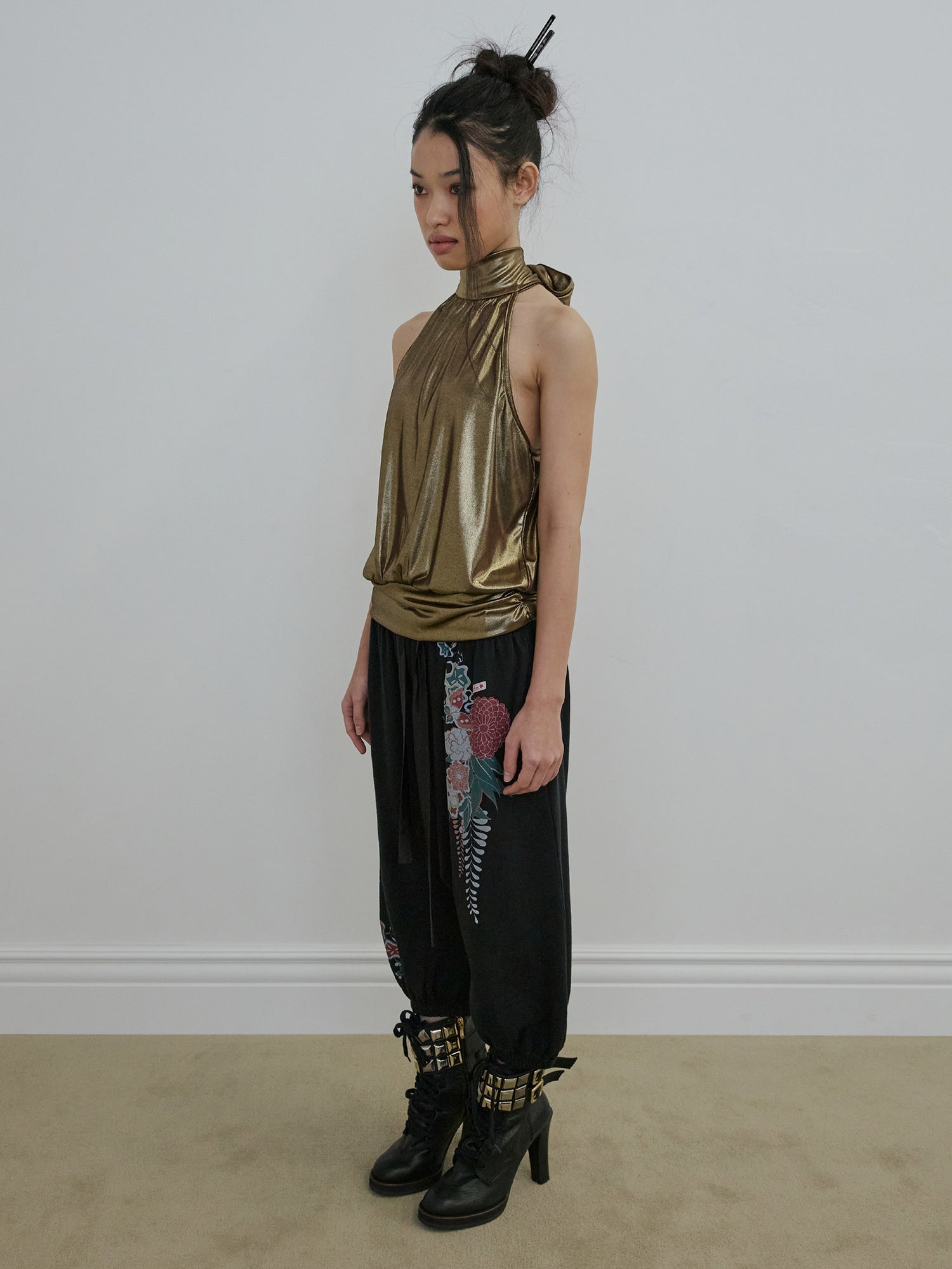 Zen Capri Jogger Pants Black