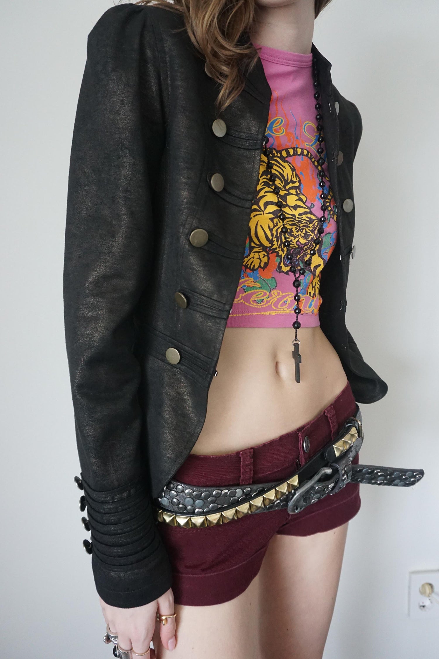 Brass Napoleon Jacket Black