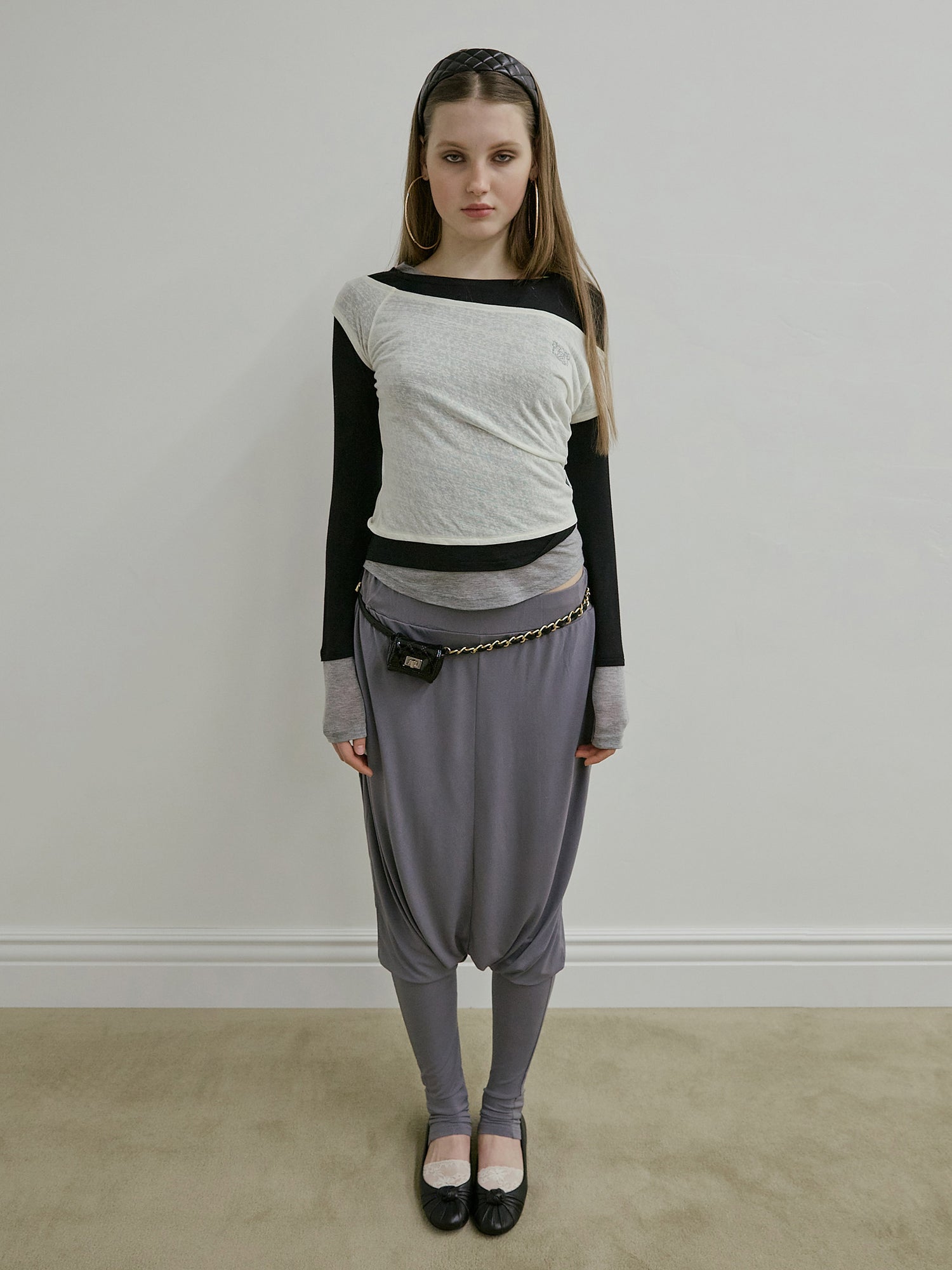 Lazy Layered Tee Raw