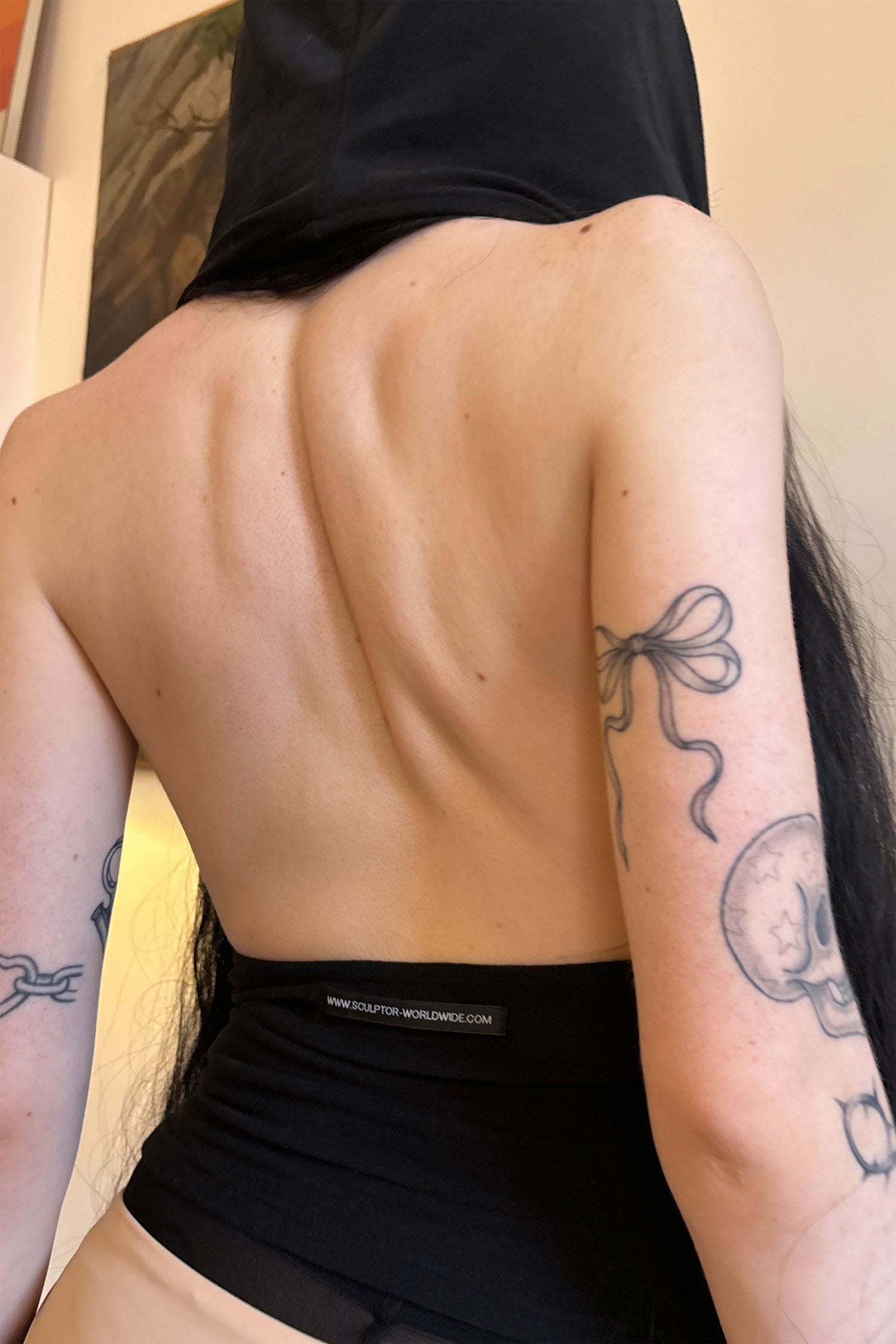 Classic Sleeveless Hoodie Black