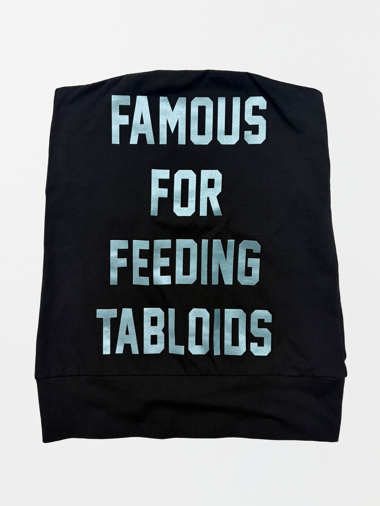 Tabloids Tube Top Black