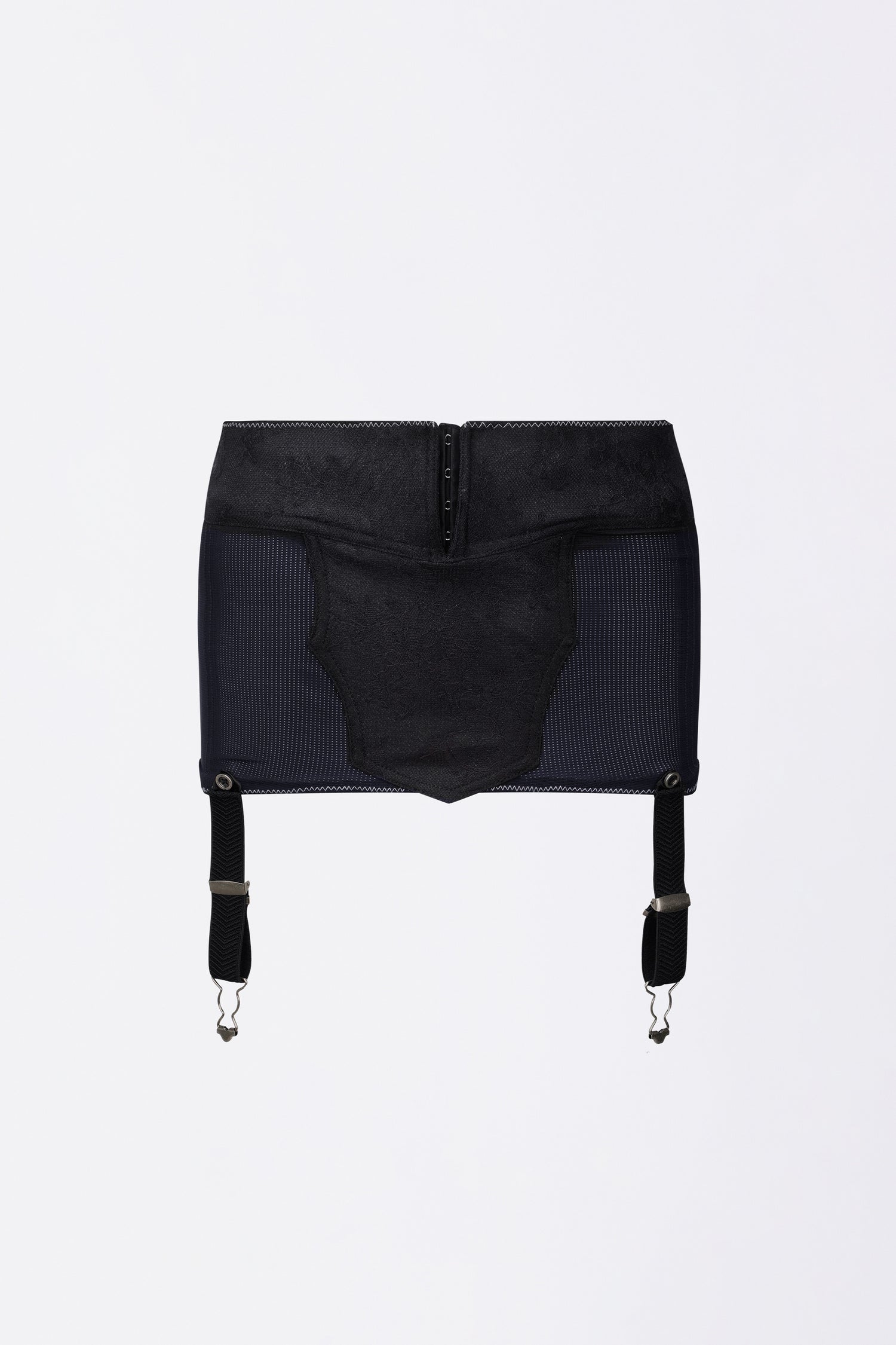 Layered Corset Black