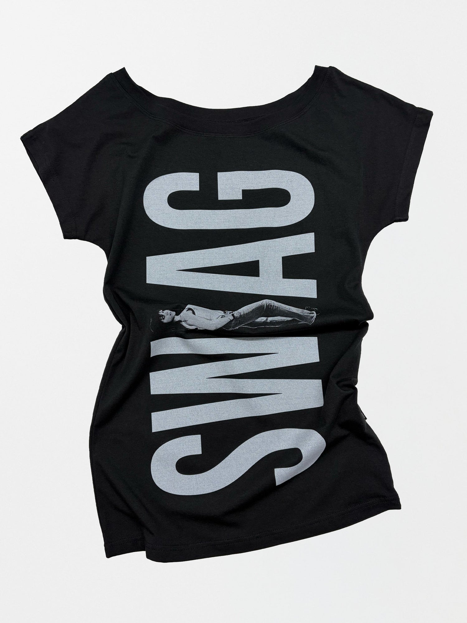 Swag Long Tee Black