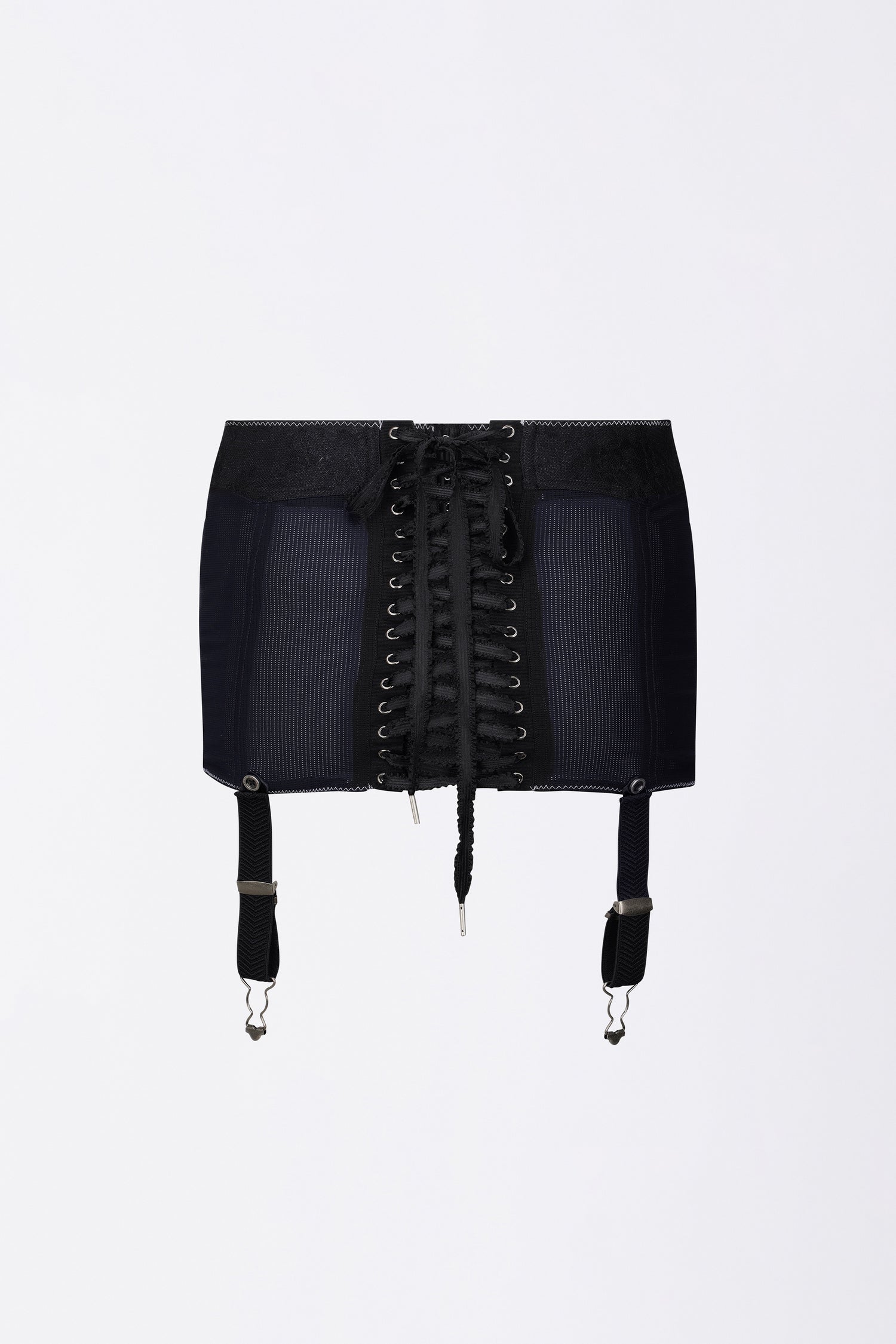 Layered Corset Black