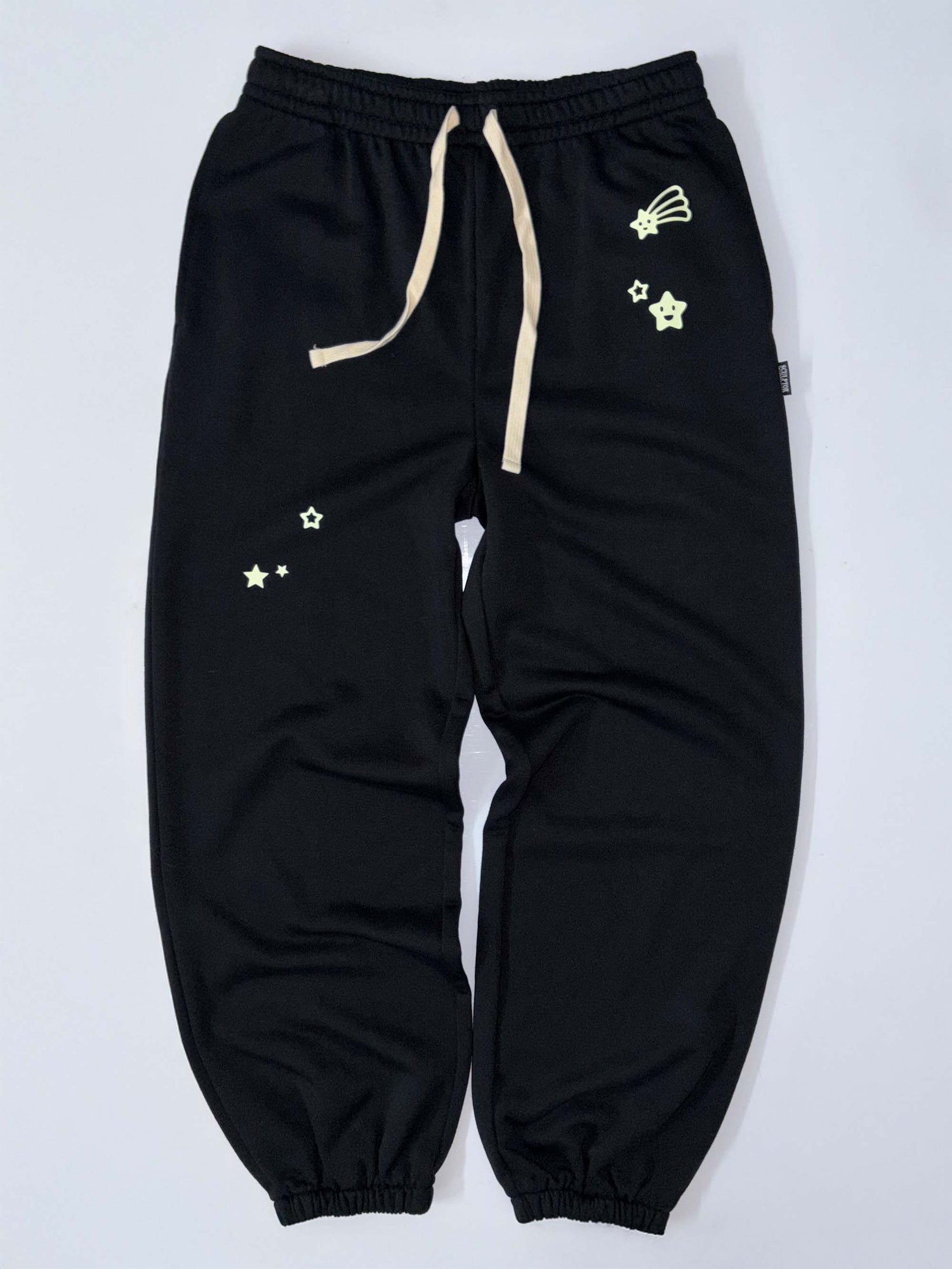 Glow In The Dark Sweatpants Black