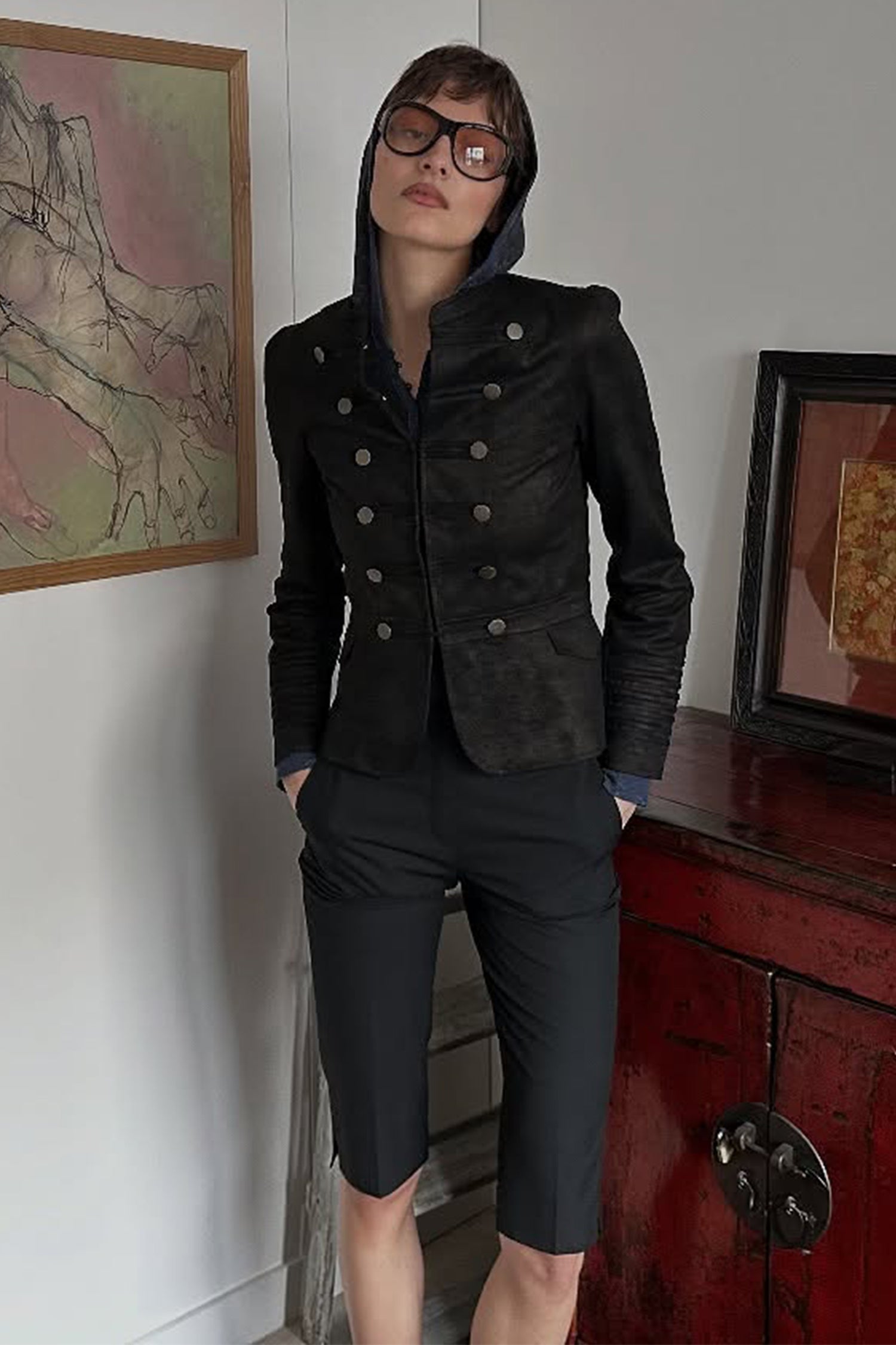 Brass Napoleon Jacket Black